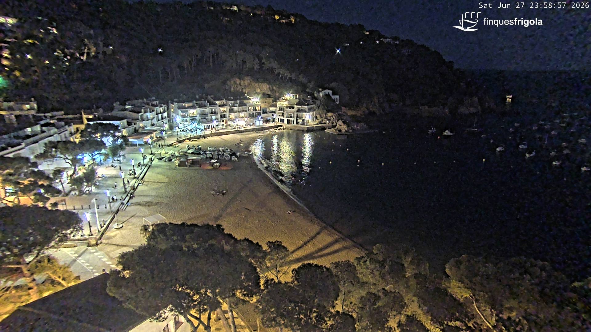 Webcam de Tamariu playa