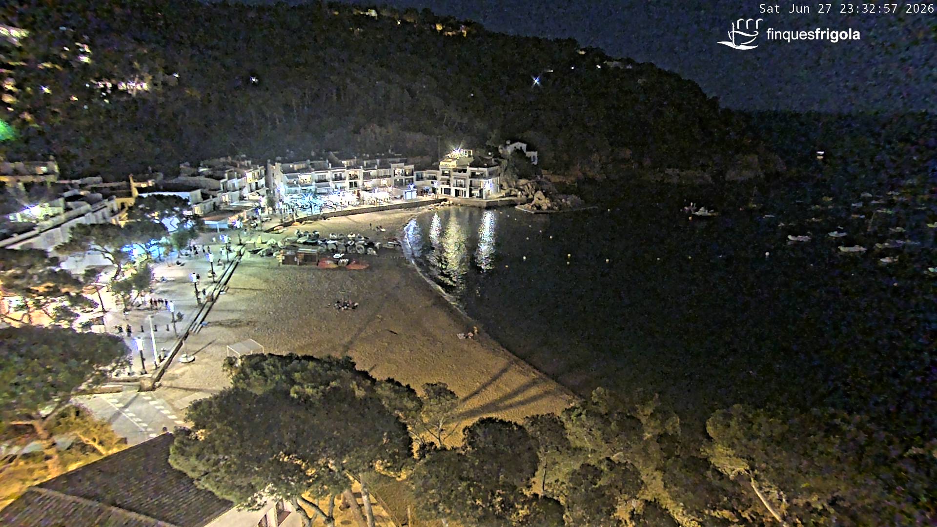 Webcam de Tamariu playa