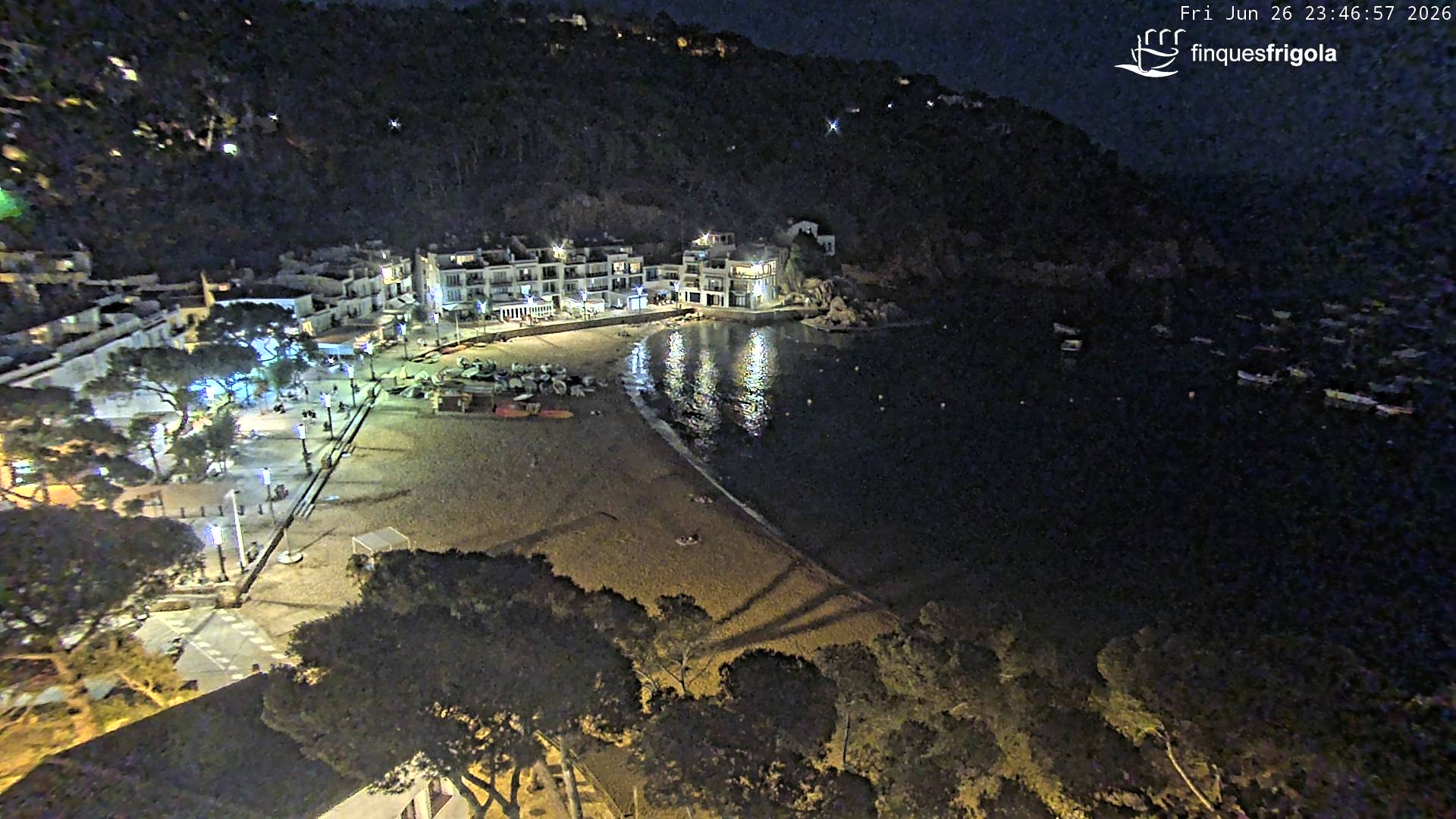 Webcam de Tamariu playa