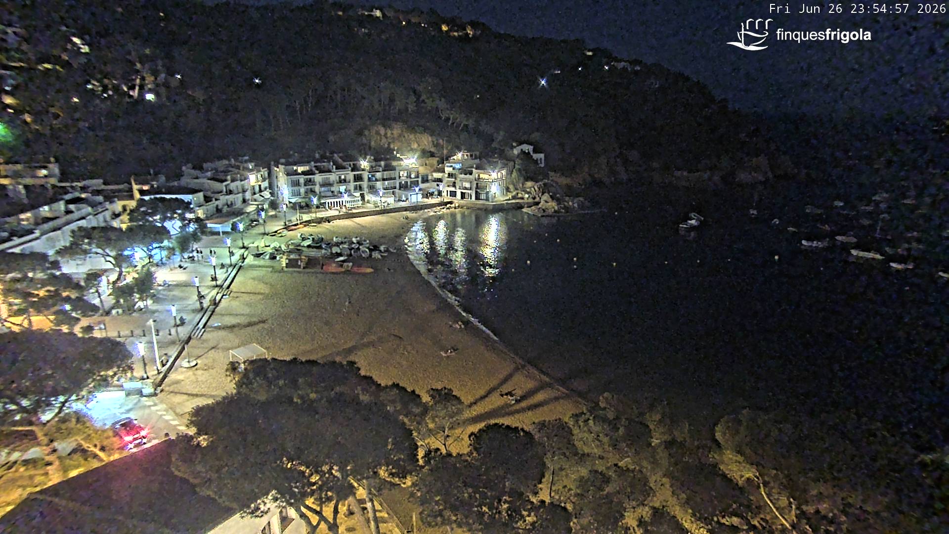 Webcam de Tamariu playa