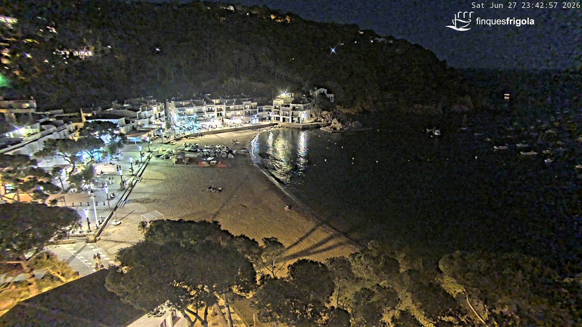 Webcam de Tamariu playa