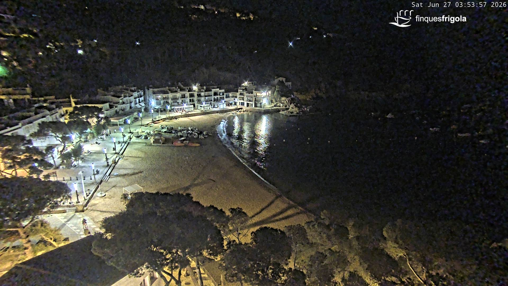Webcam de Tamariu playa