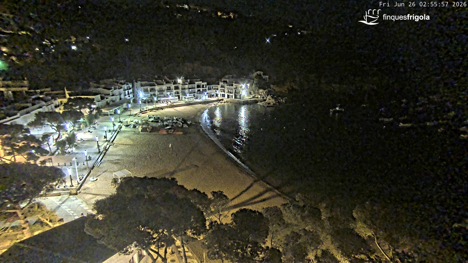 Webcam de Tamariu playa
