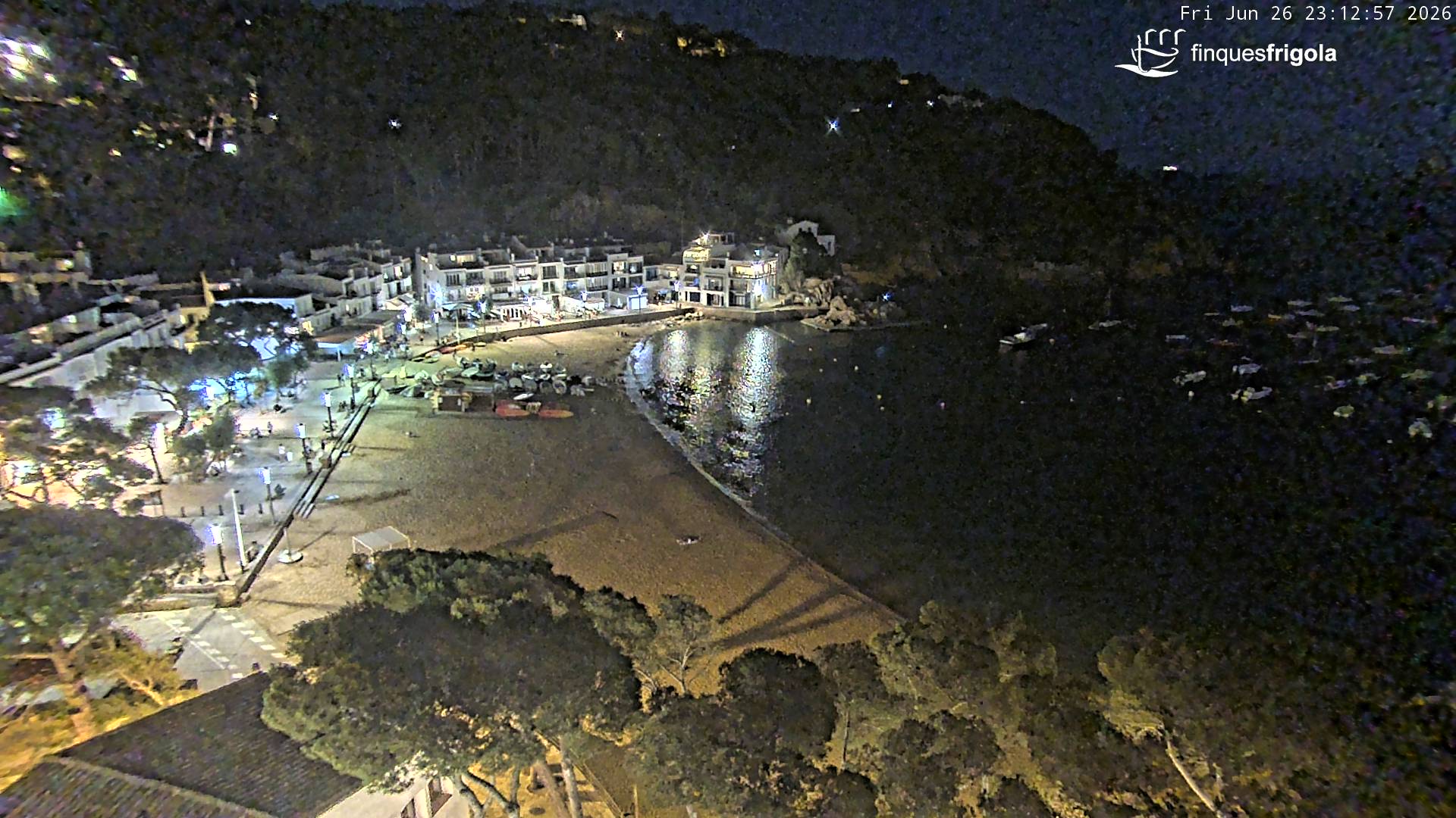 Webcam de Tamariu playa
