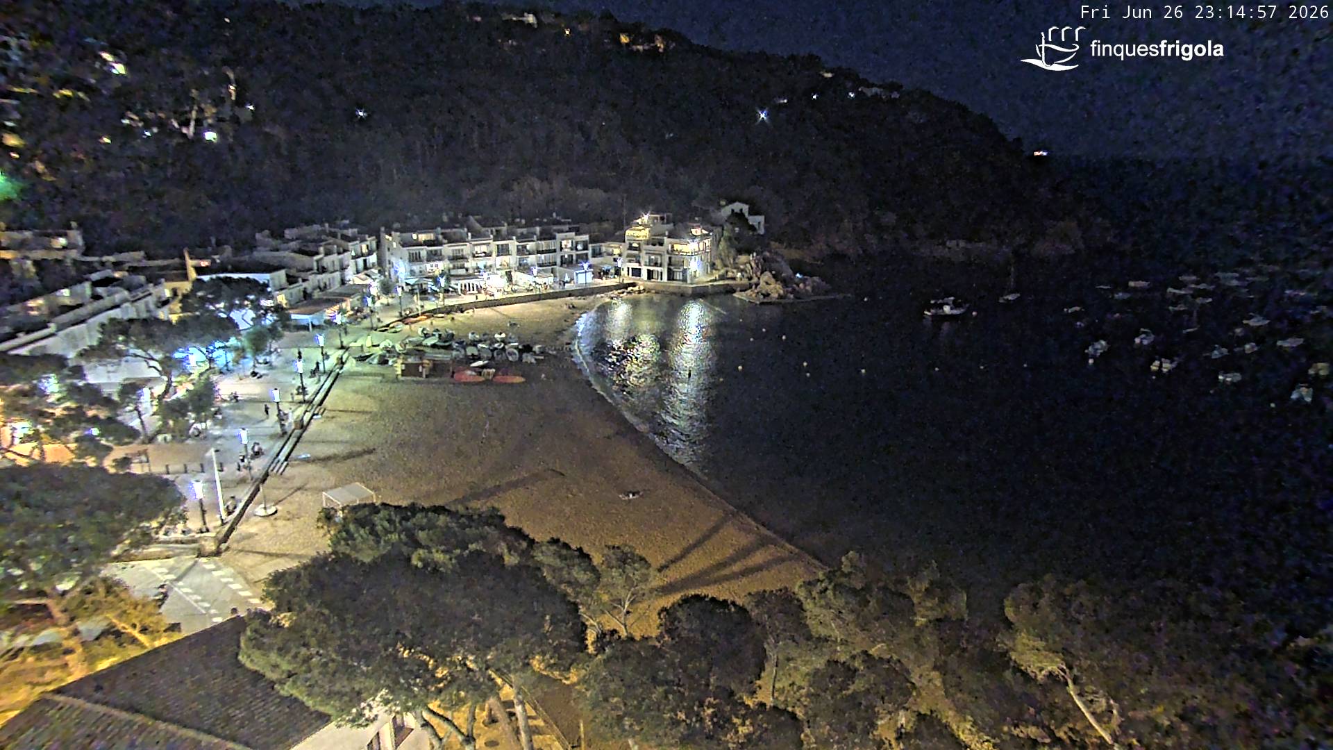 Webcam de Tamariu playa