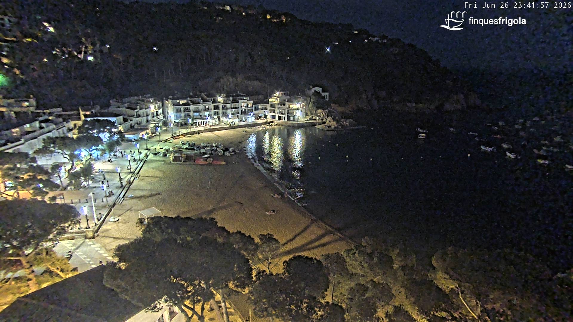 Webcam de Tamariu playa