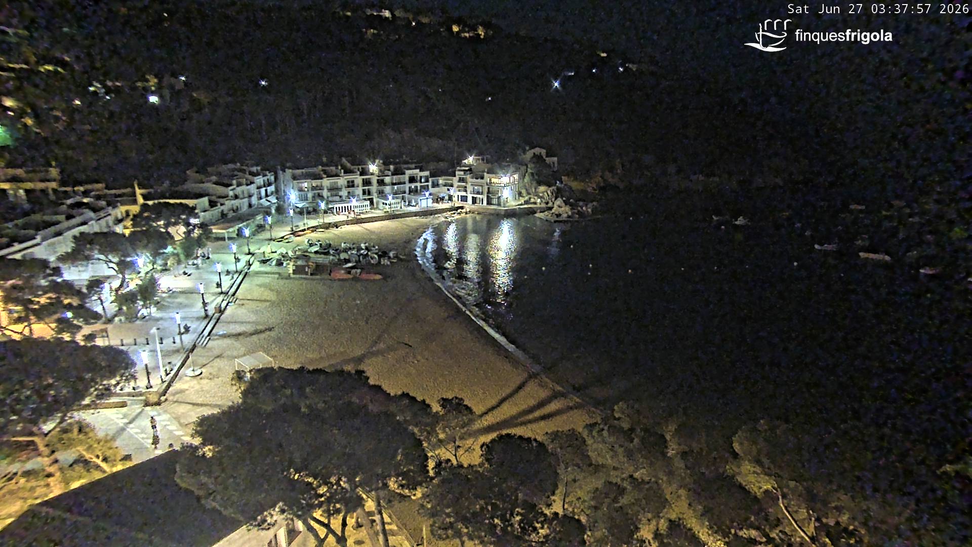 Webcam de Tamariu playa