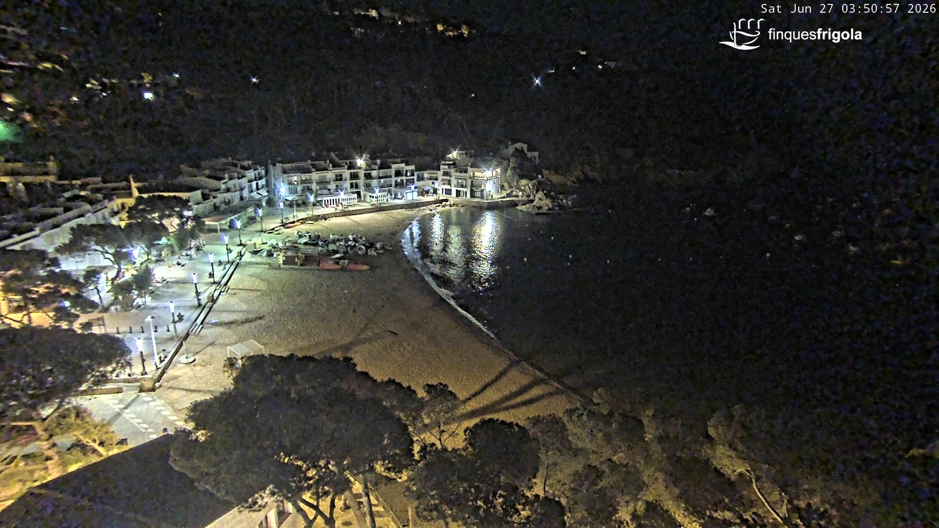 Webcam de Tamariu playa