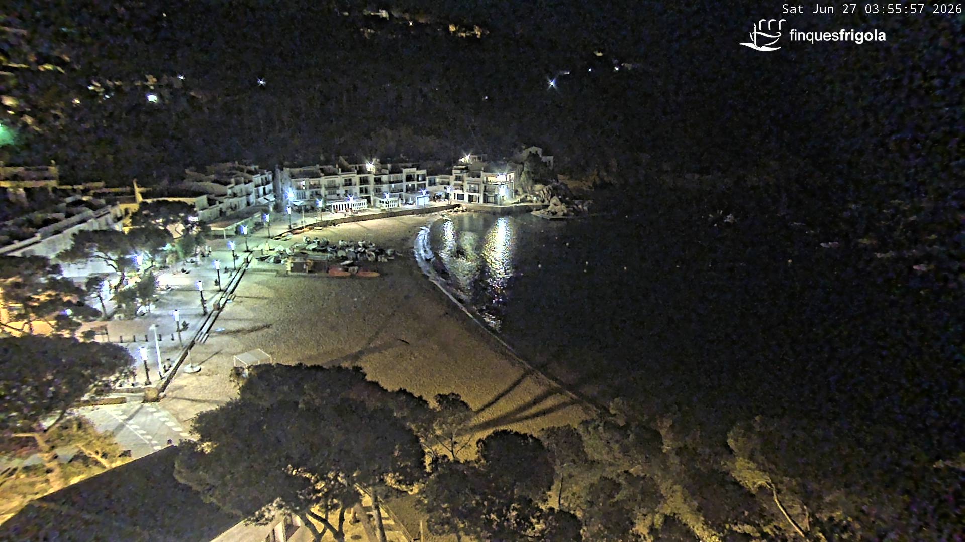 Webcam de Tamariu playa