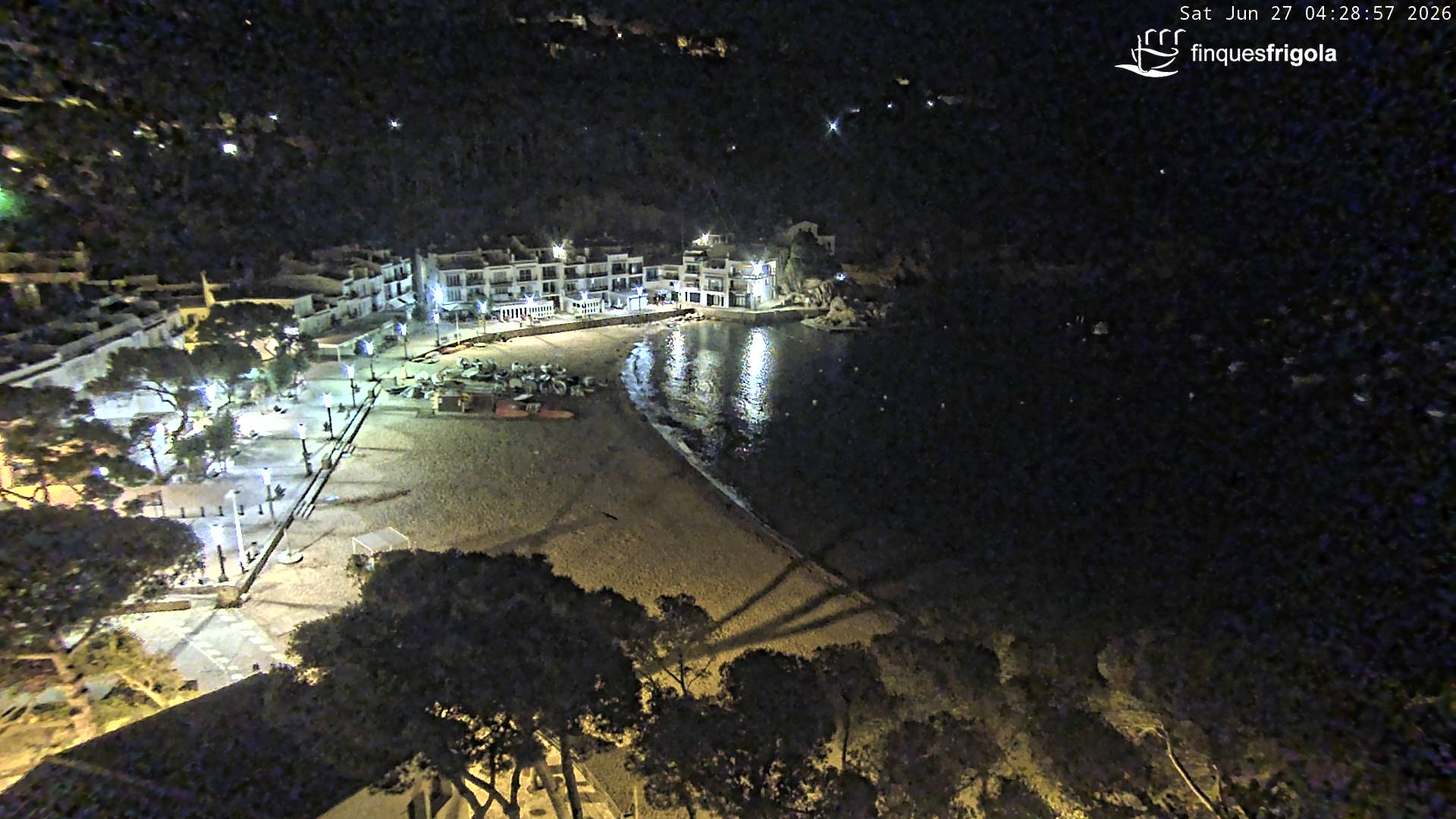Webcam de Tamariu playa