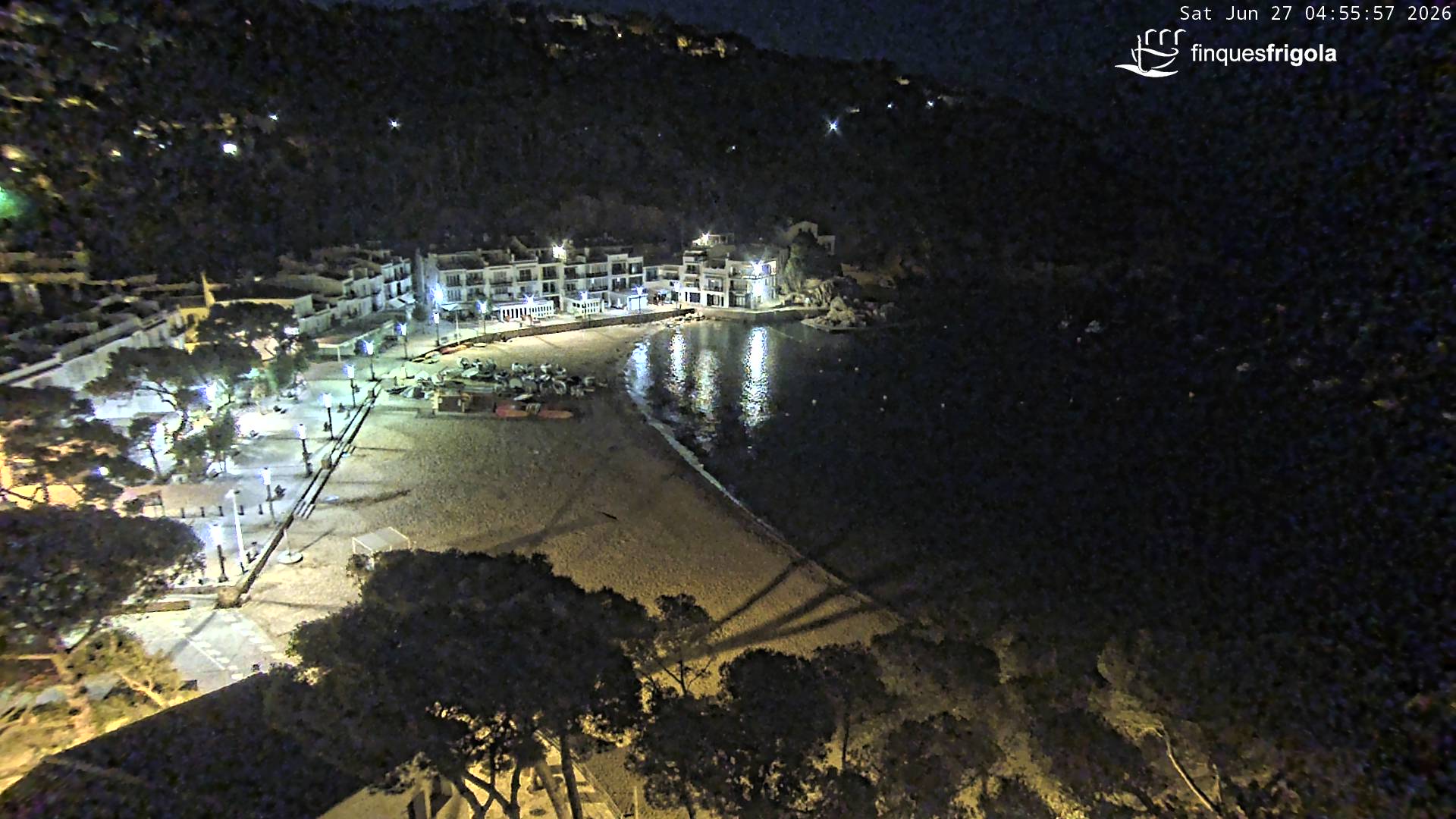 Webcam de Tamariu playa