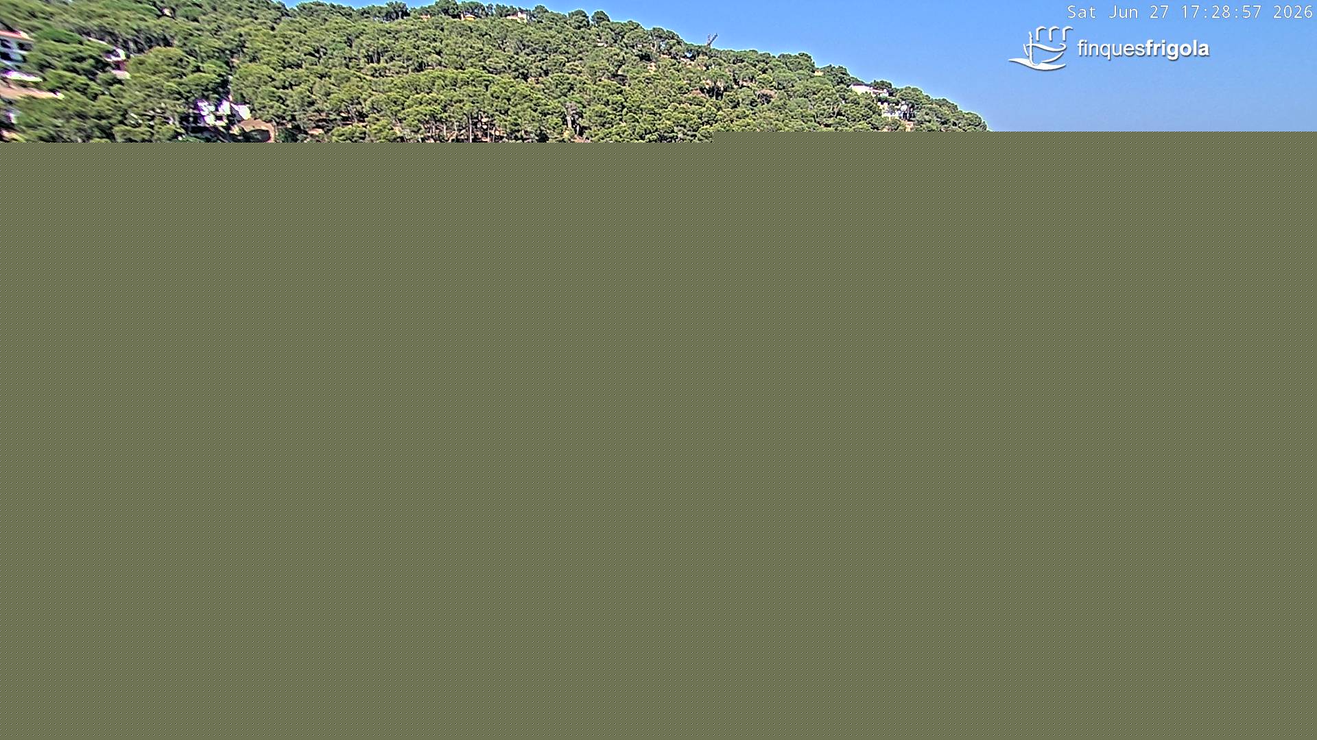 Webcam de Tamariu playa