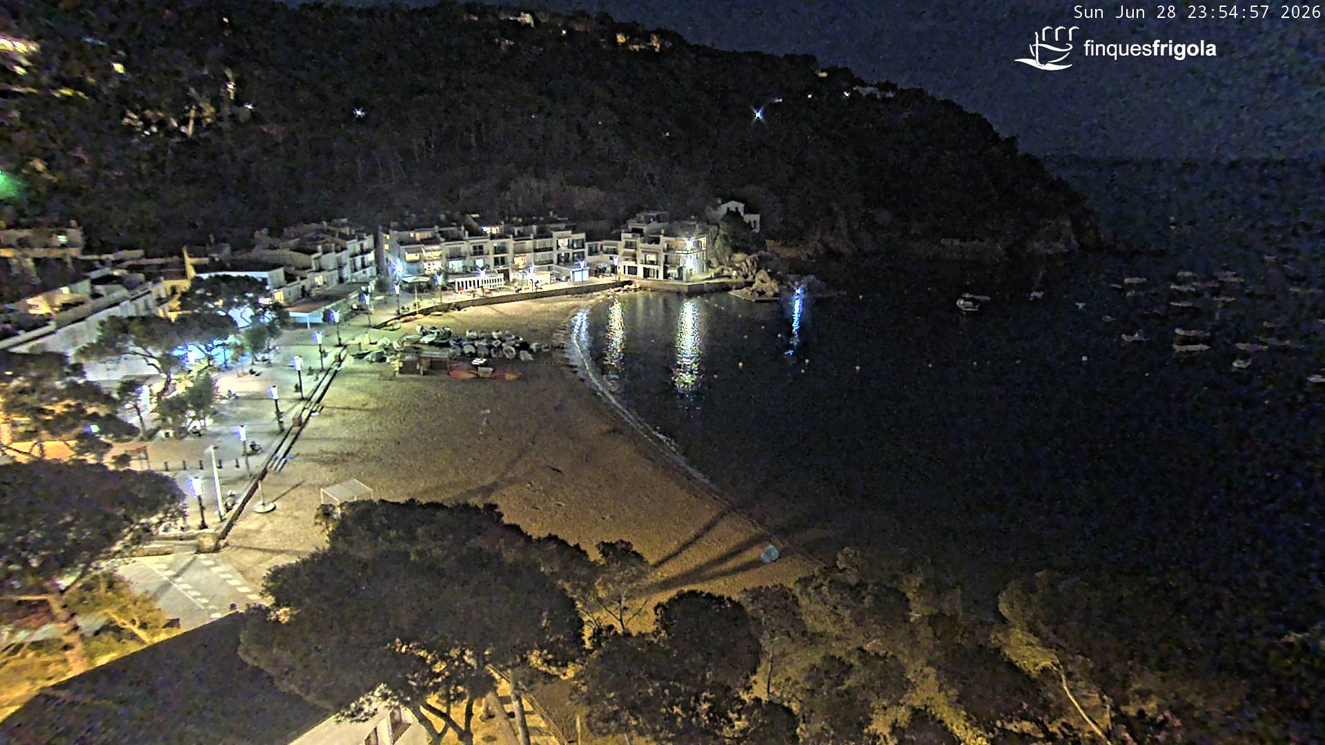 Webcam de Tamariu playa