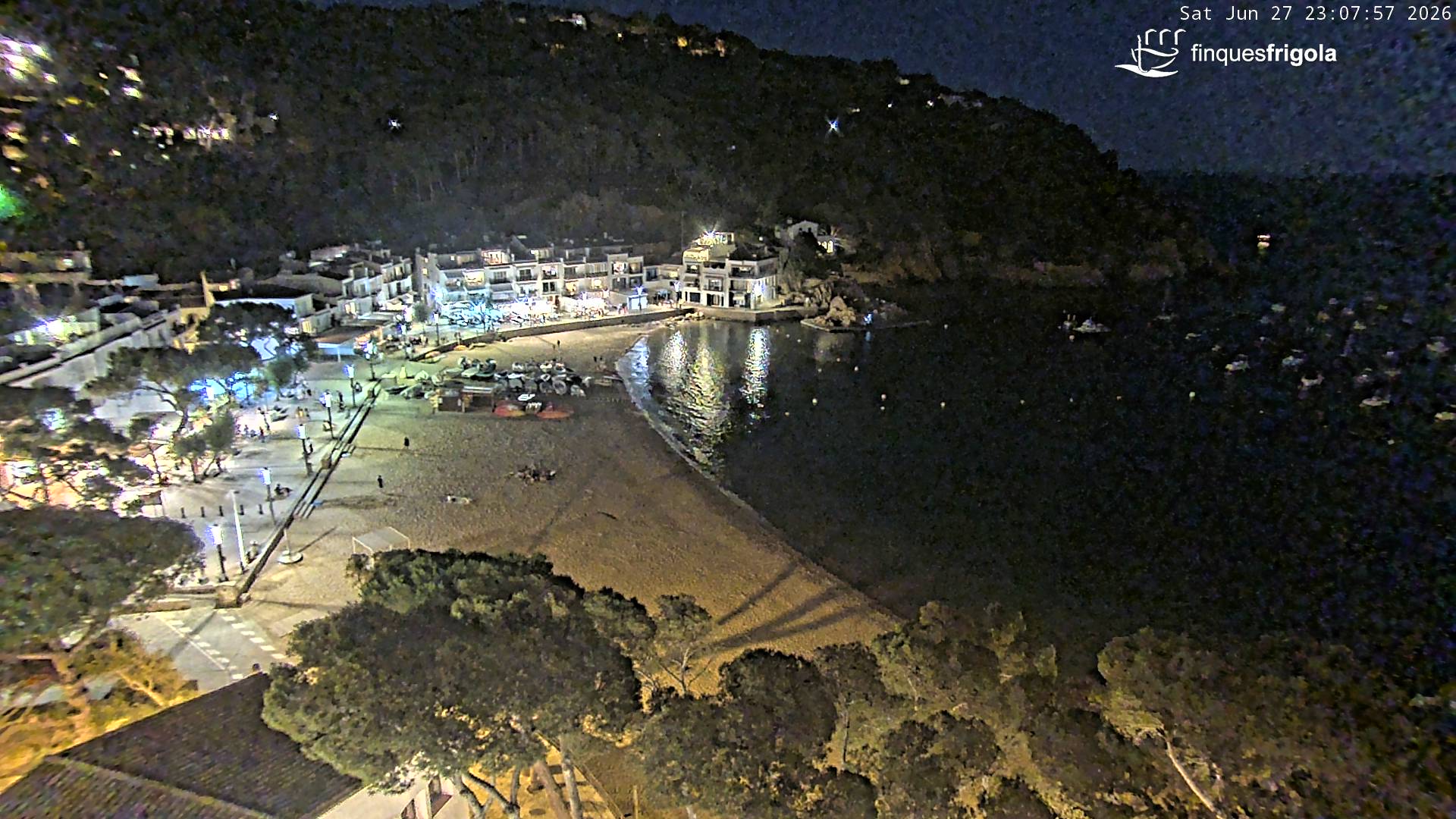 Webcam de Tamariu playa