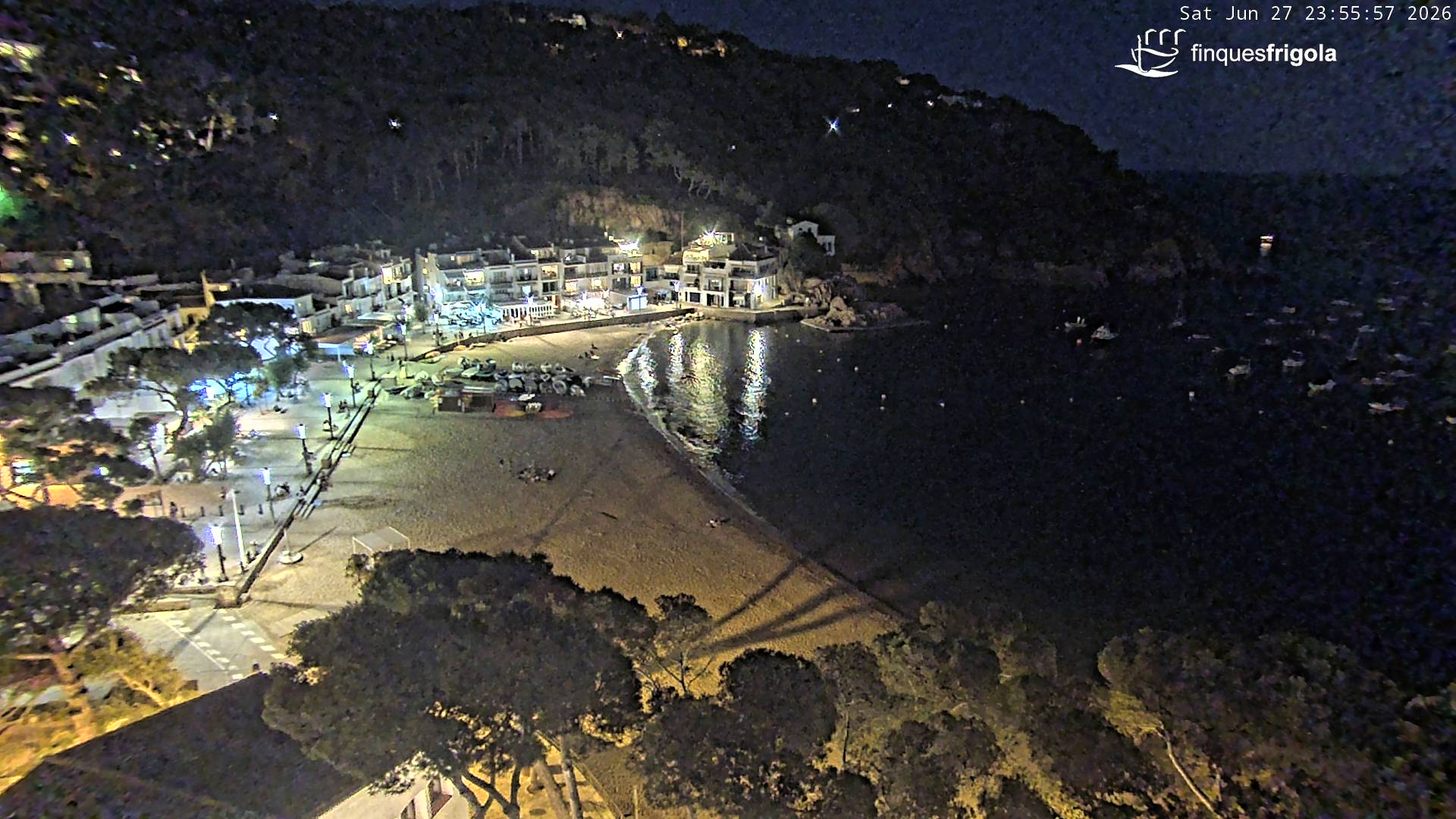Webcam de Tamariu playa