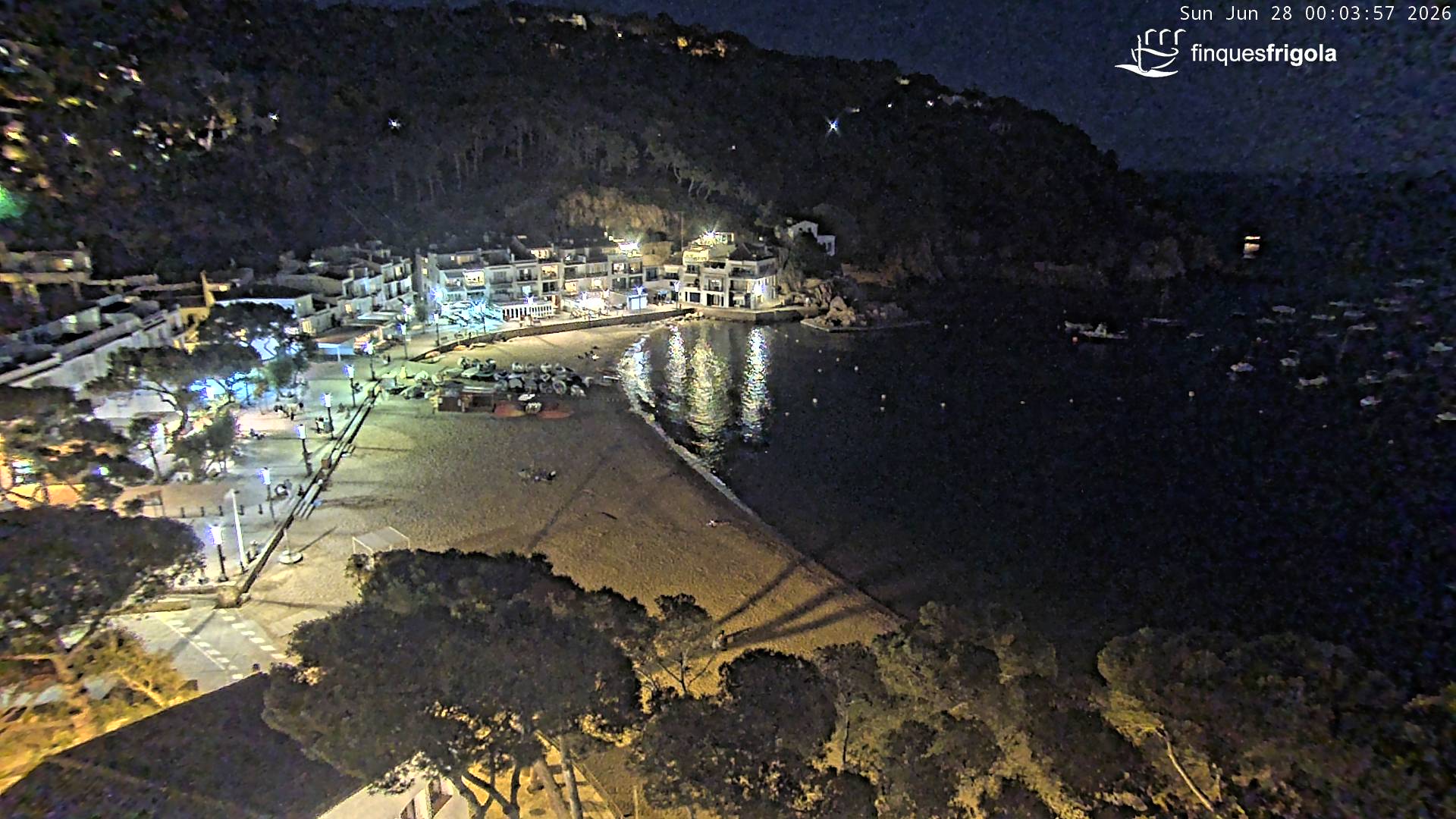 Webcam de Tamariu playa