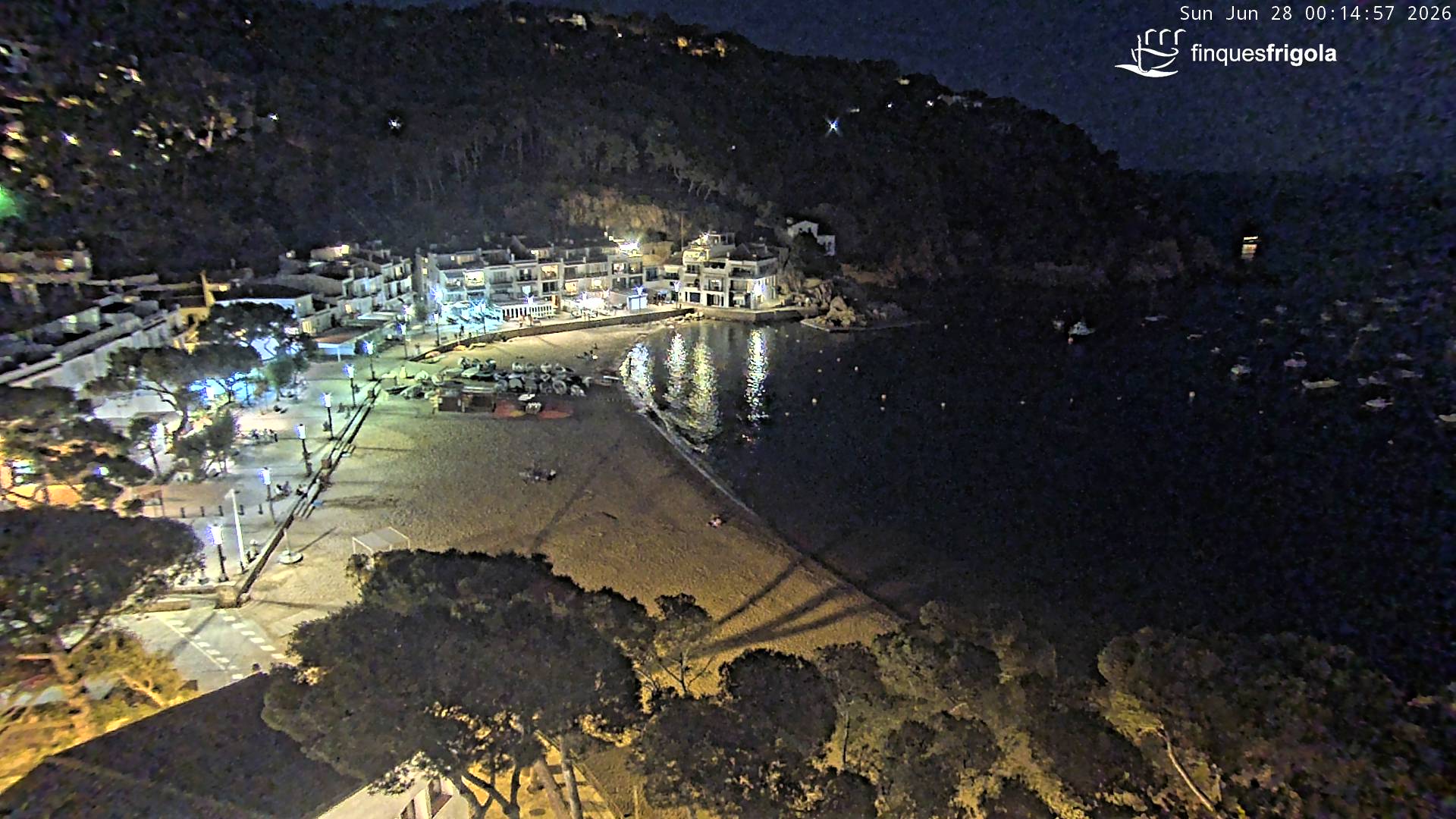 Webcam de Tamariu playa