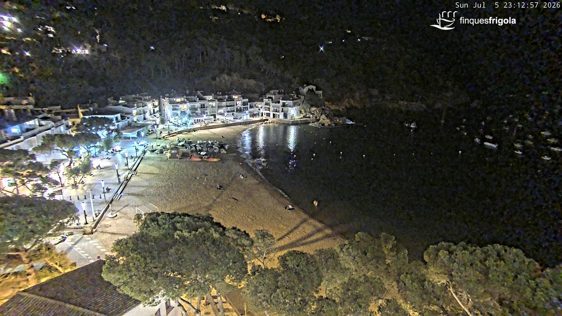 Webcam de Tamariu playa