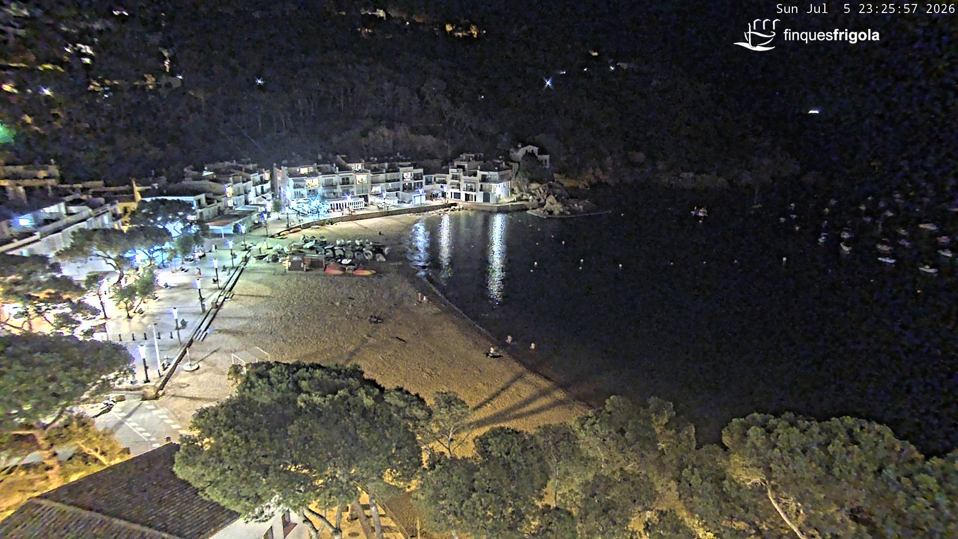 Webcam de Tamariu playa