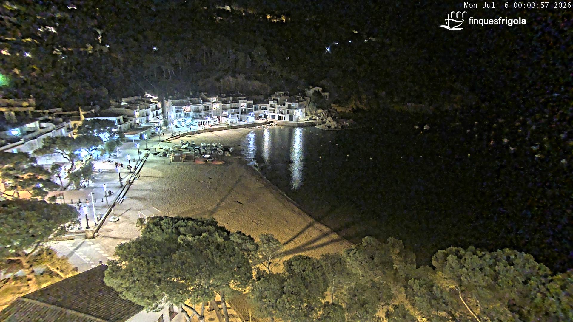 Webcam de Tamariu playa