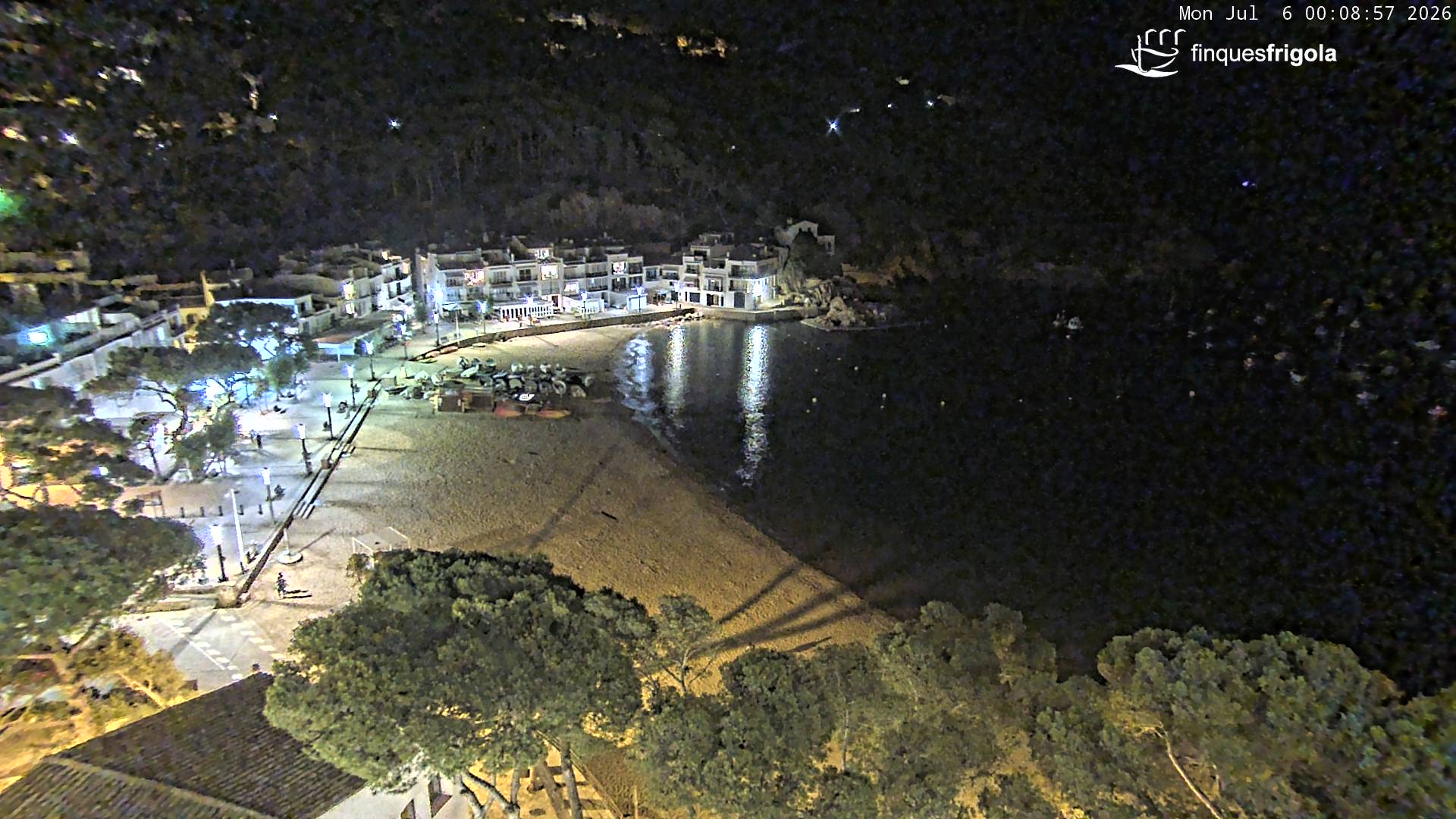 Webcam de Tamariu playa