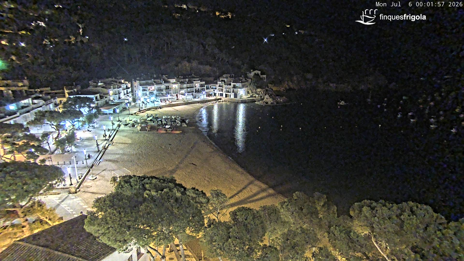 Webcam de Tamariu playa