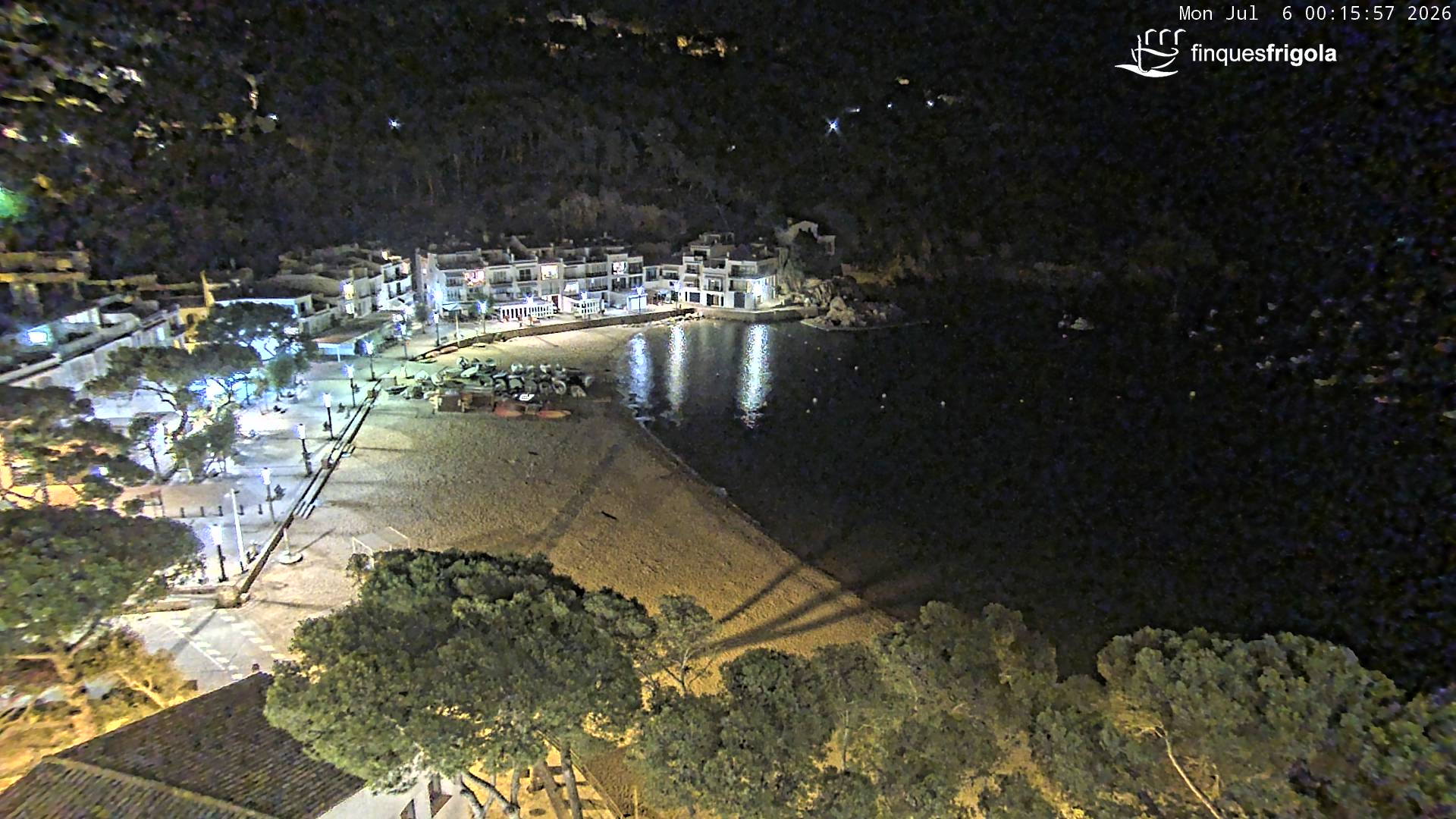 Webcam de Tamariu playa