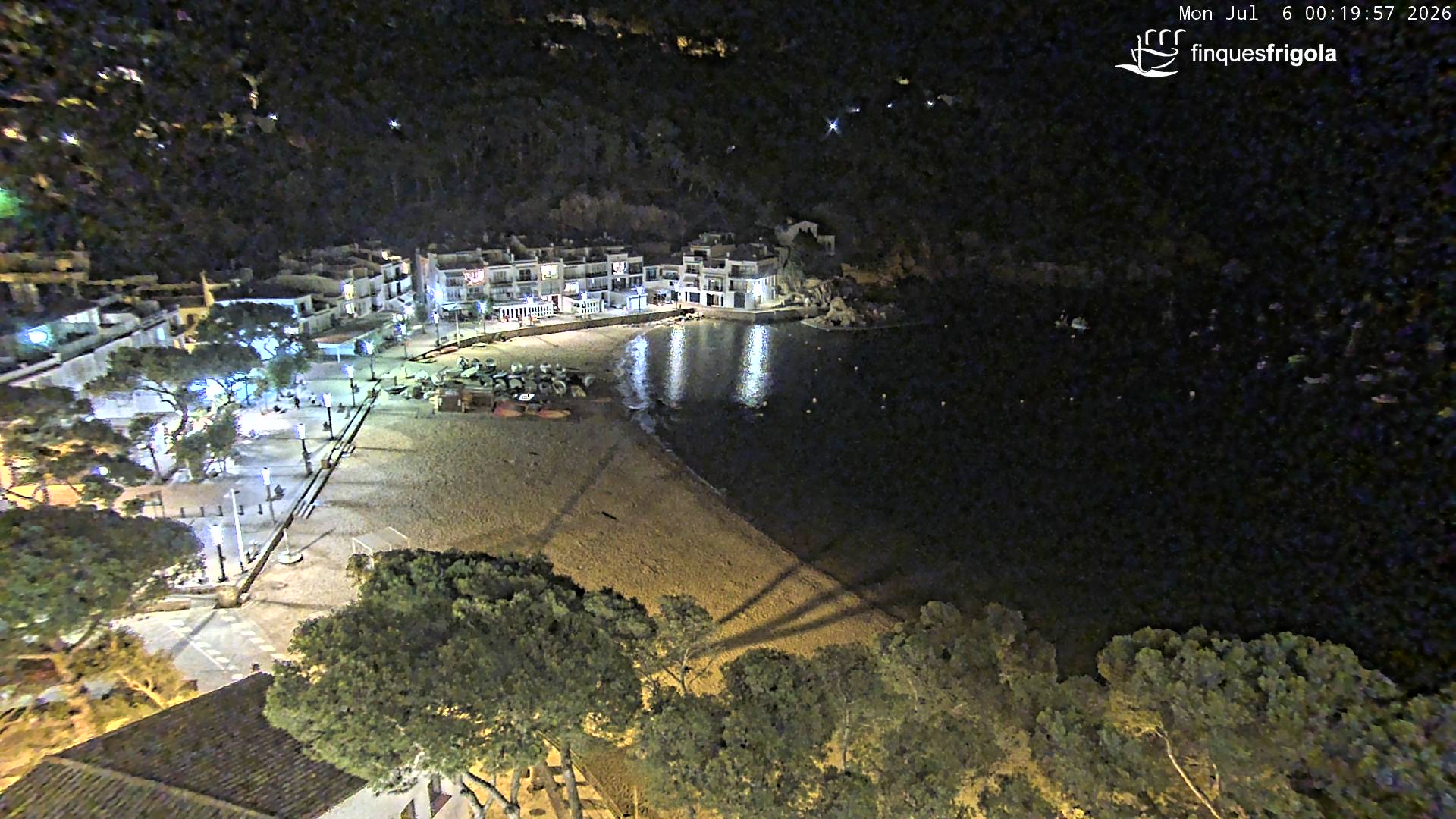 Webcam de Tamariu playa