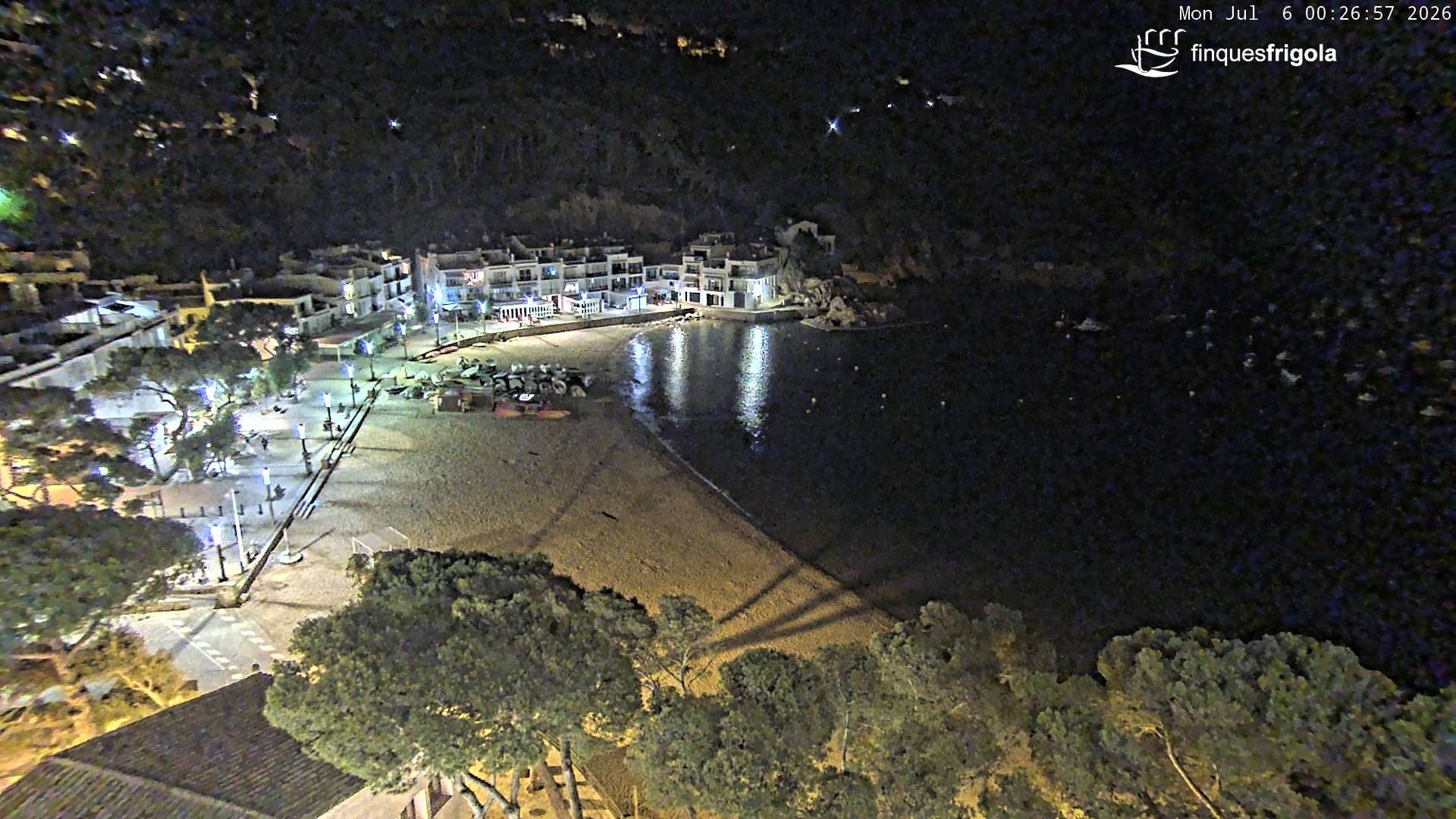 Webcam de Tamariu playa