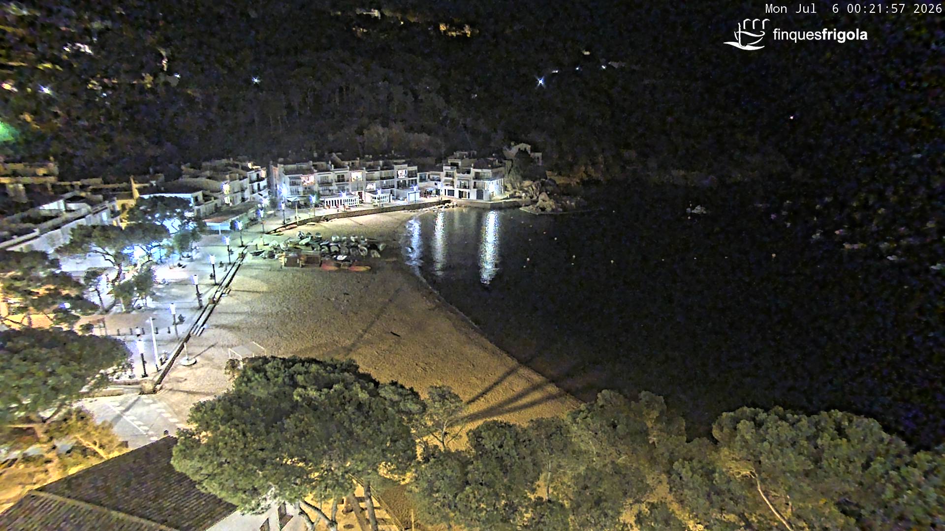 Webcam de Tamariu playa