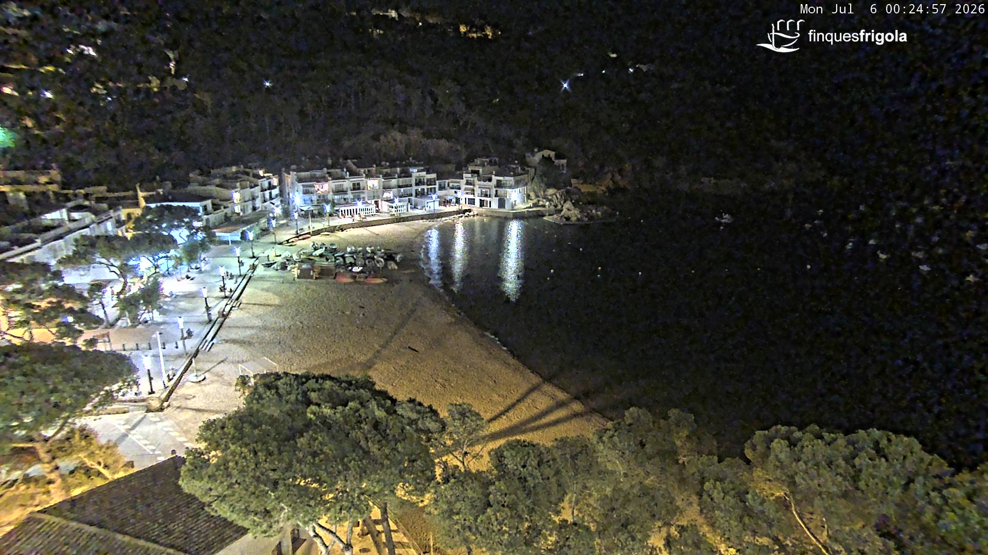 Webcam de Tamariu playa