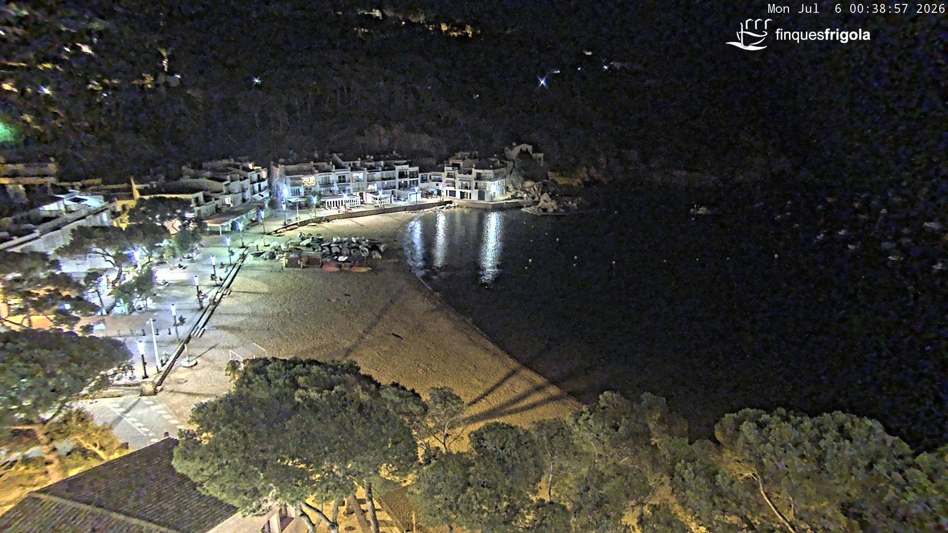Webcam de Tamariu playa