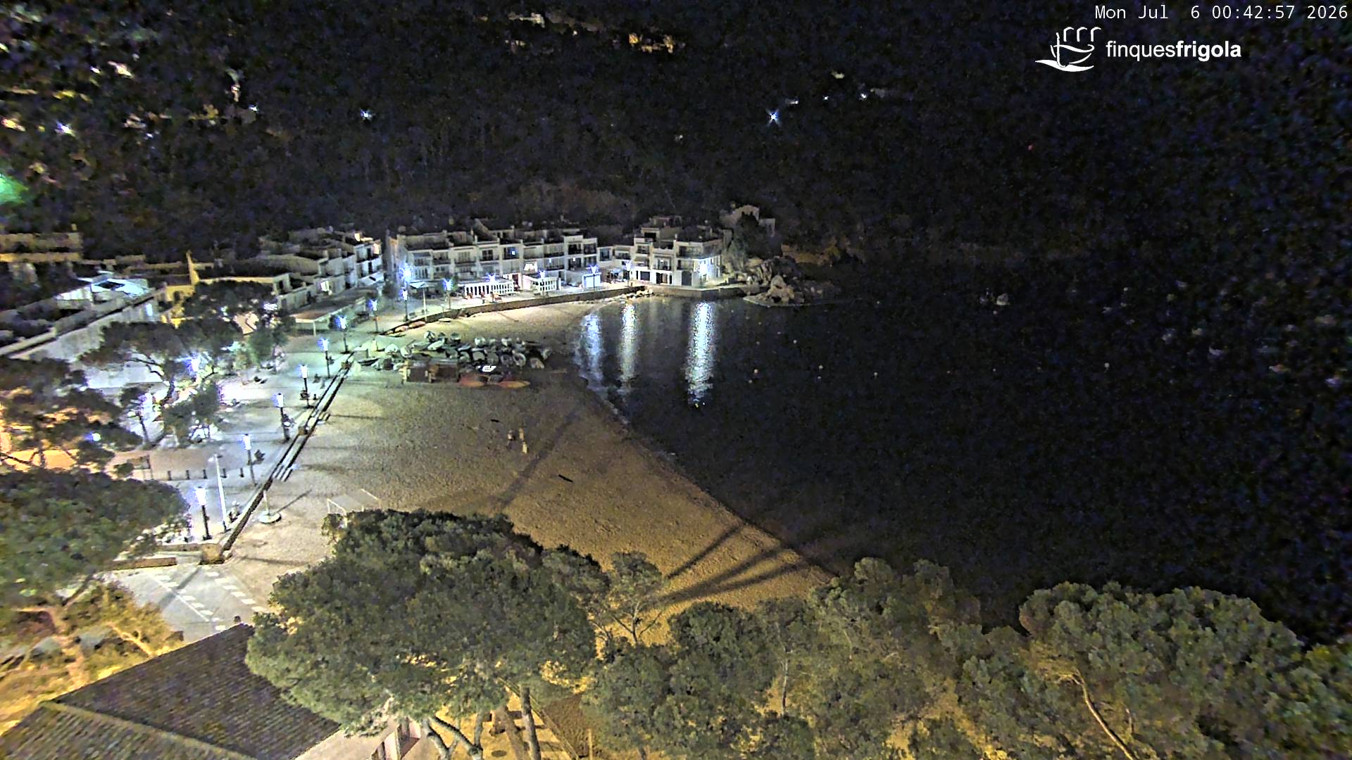 Webcam de Tamariu playa