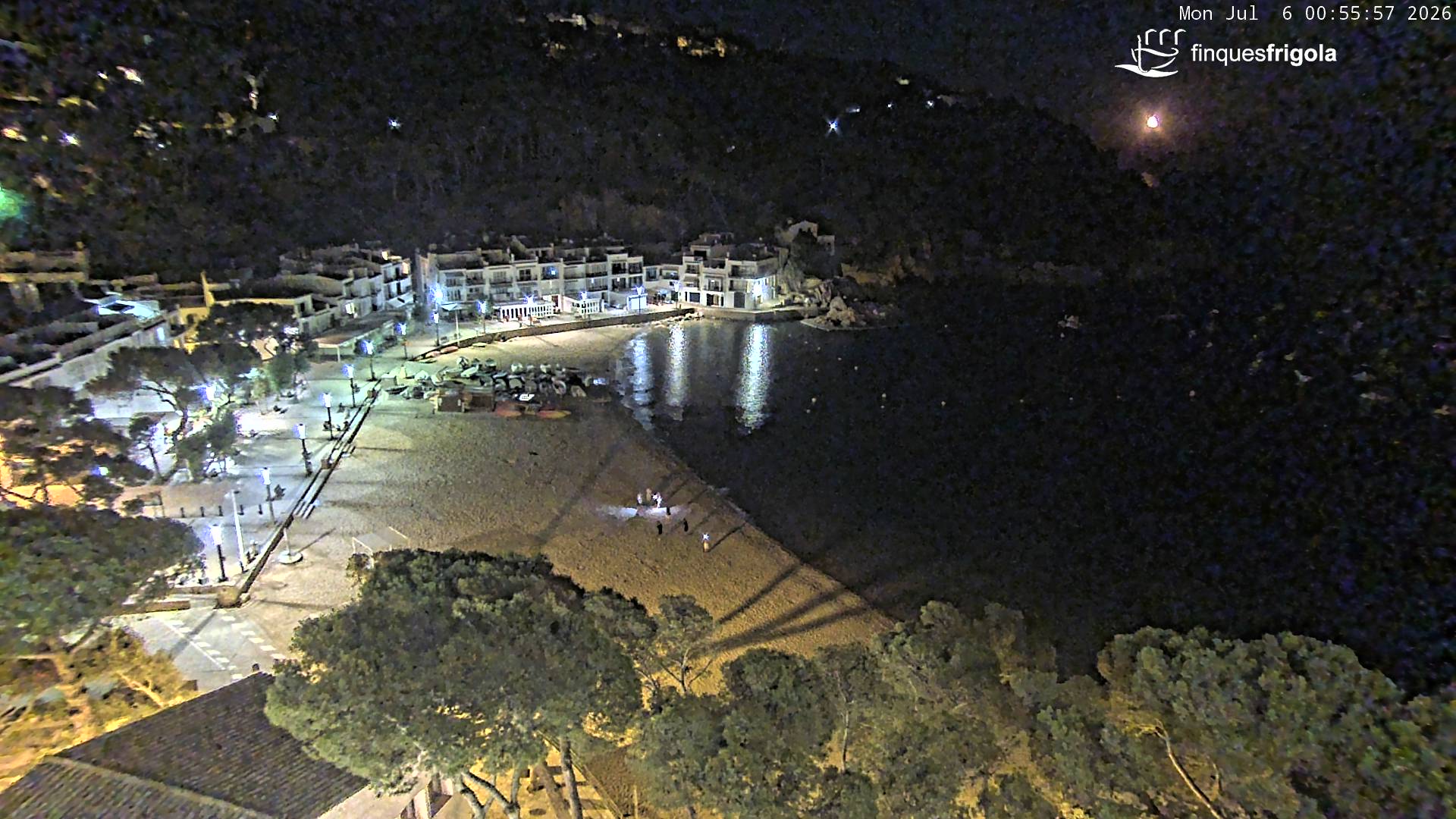Webcam de Tamariu playa