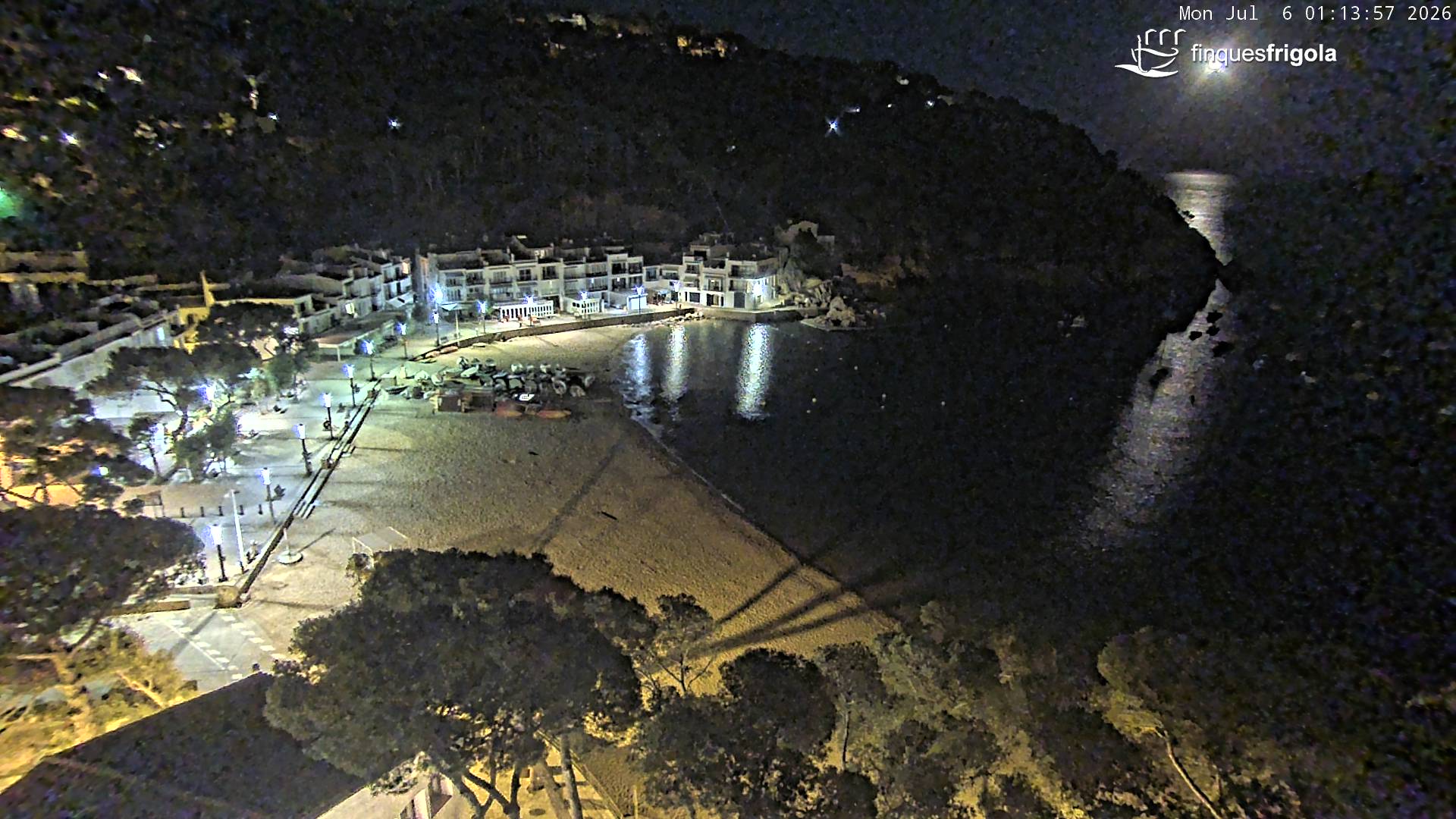 Webcam de Tamariu playa