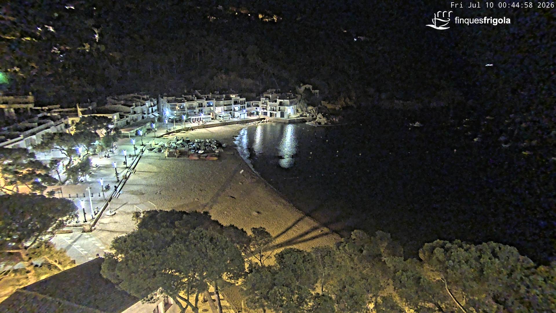 Webcam de Tamariu playa