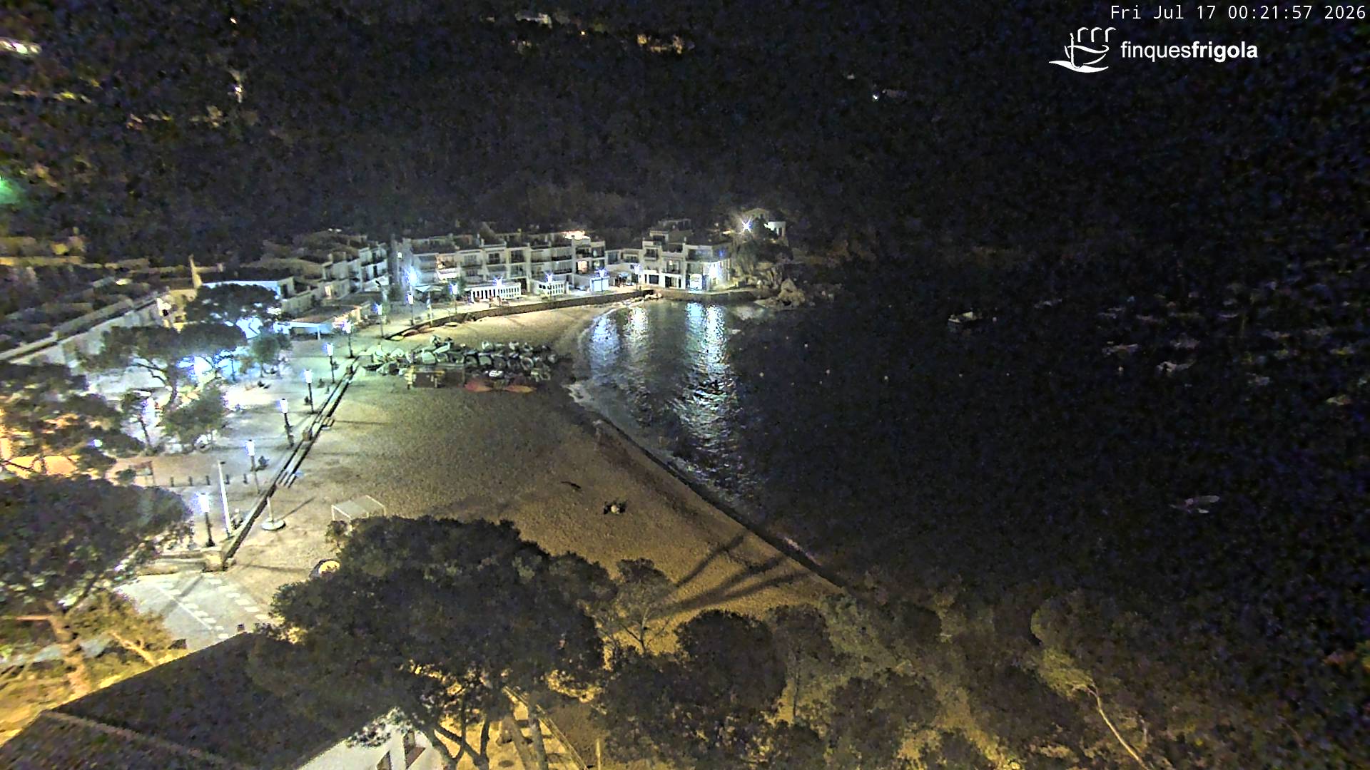 Webcam de Tamariu playa