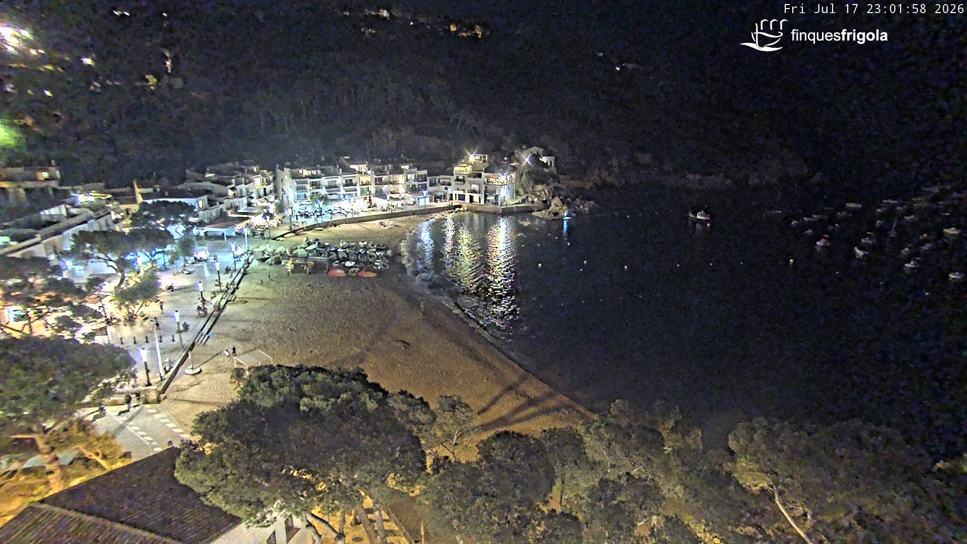 Webcam de Tamariu playa