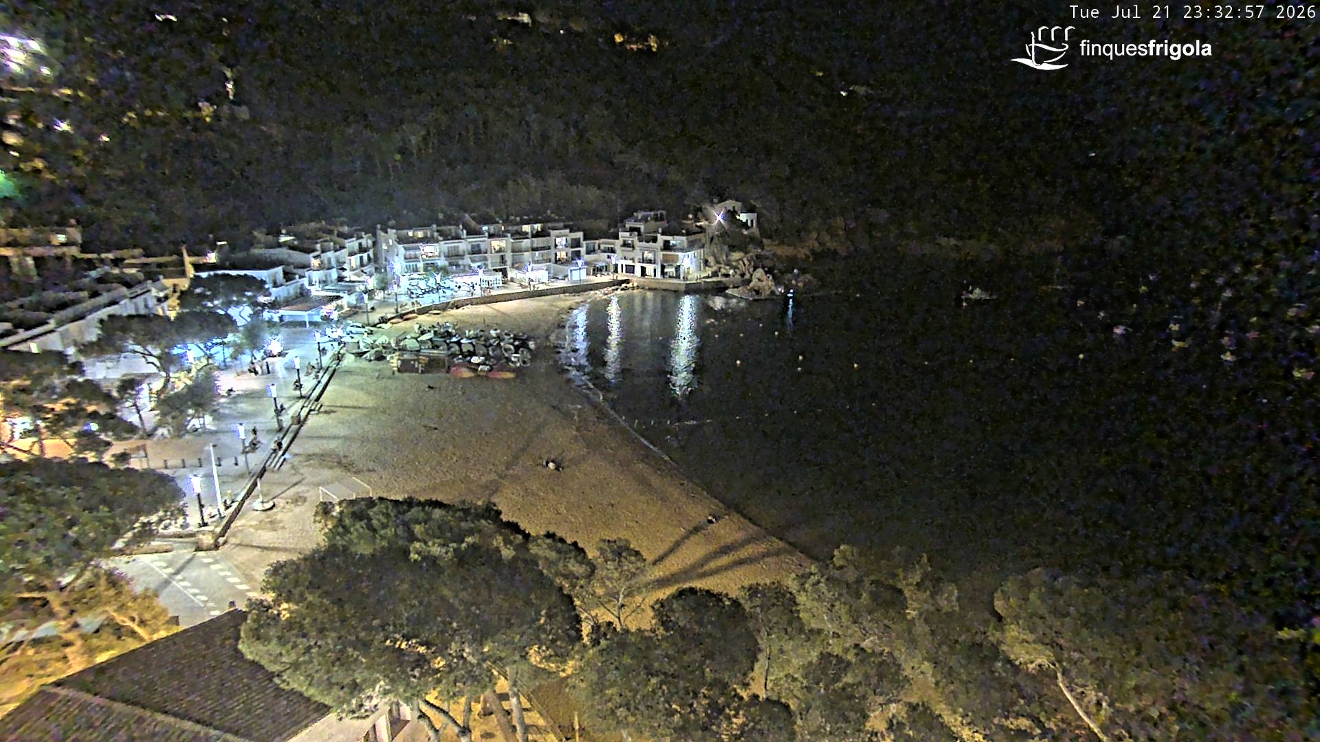 Webcam de Tamariu playa