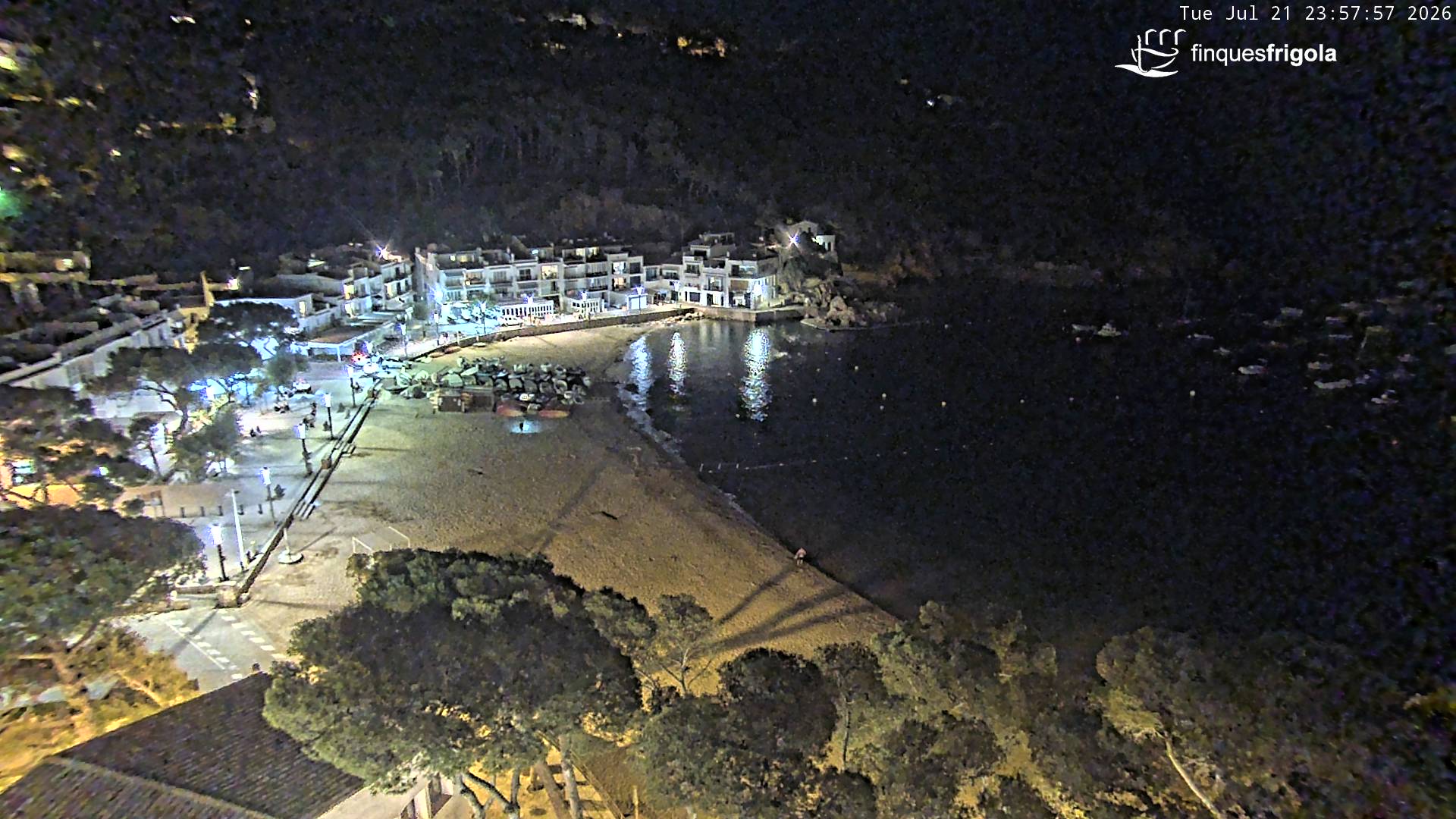 Webcam de Tamariu playa