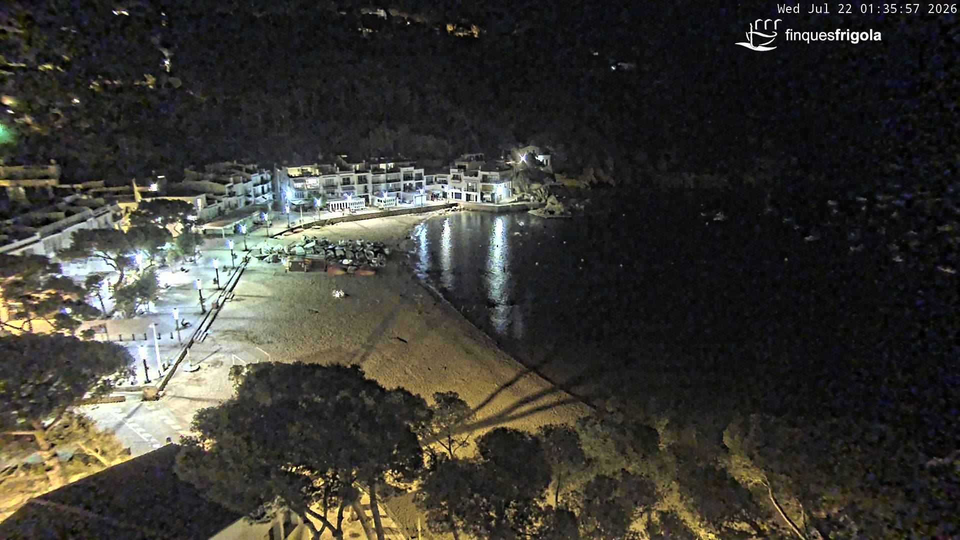 Webcam de Tamariu playa