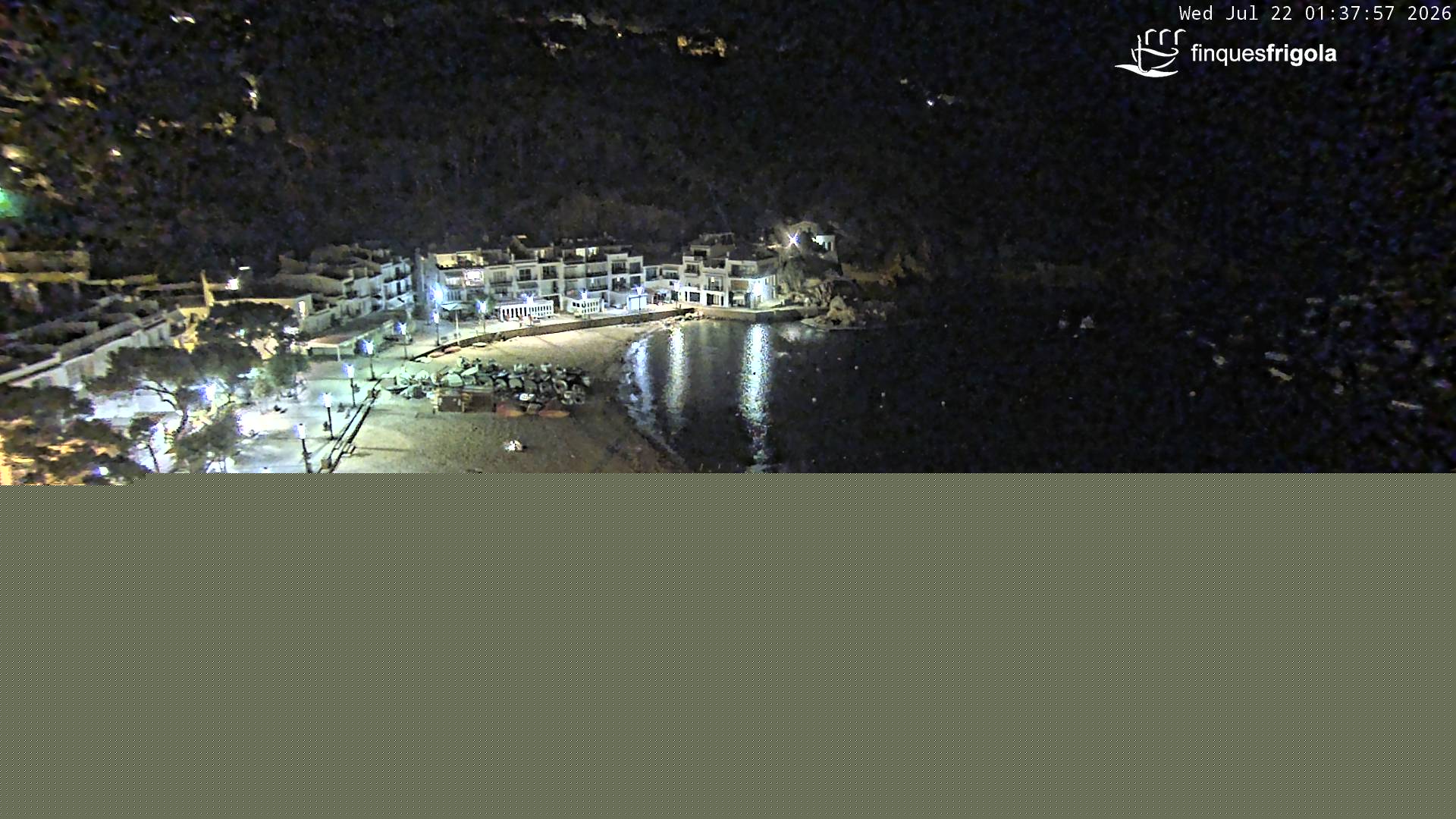 Webcam de Tamariu playa