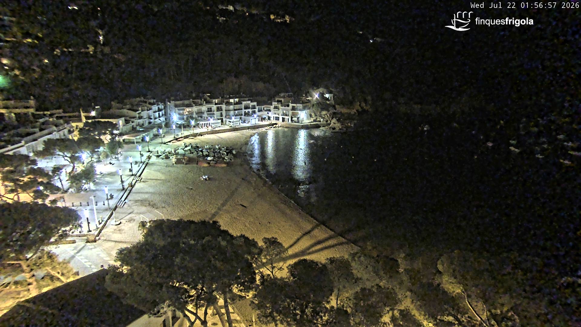 Webcam de Tamariu playa