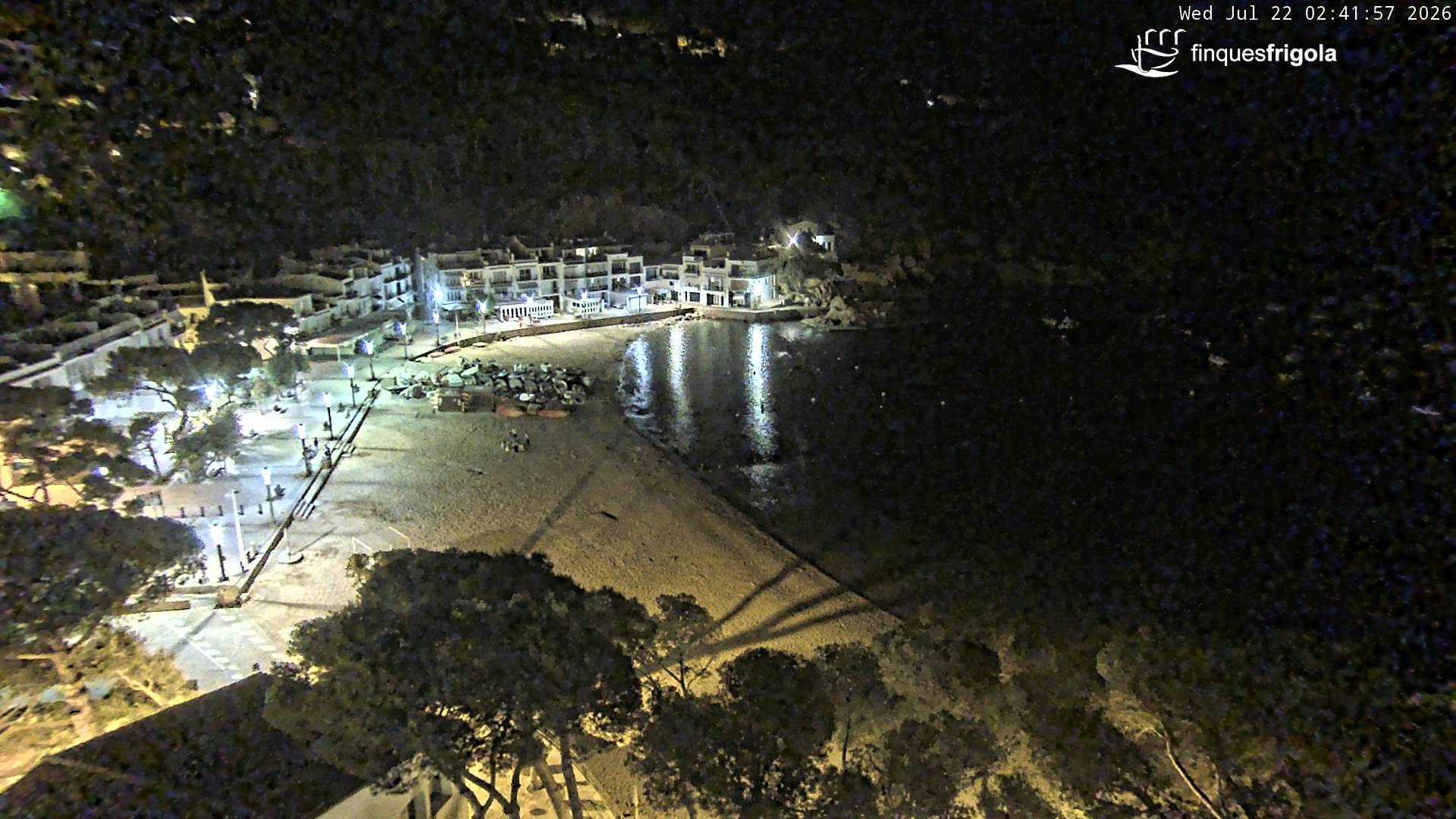Webcam de Tamariu playa