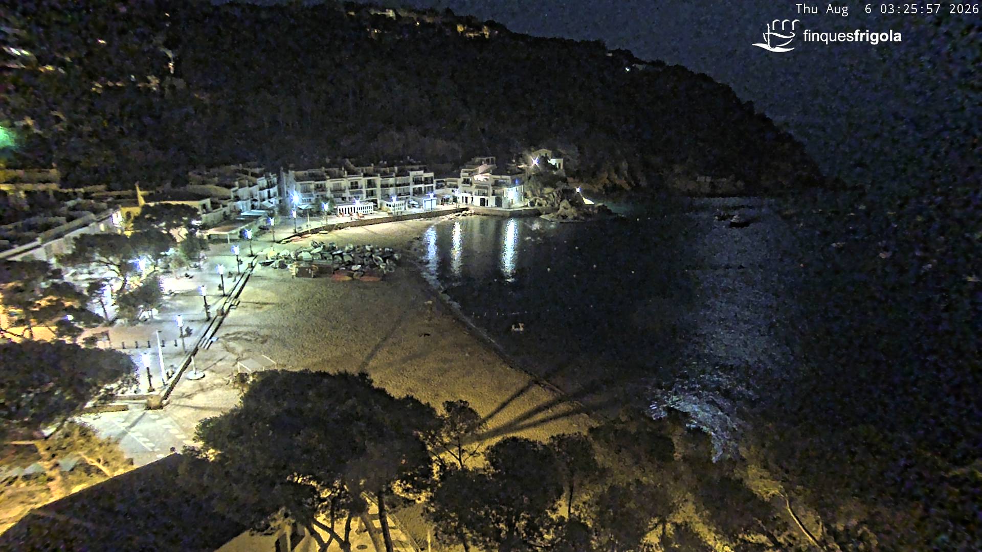 Webcam de Tamariu playa