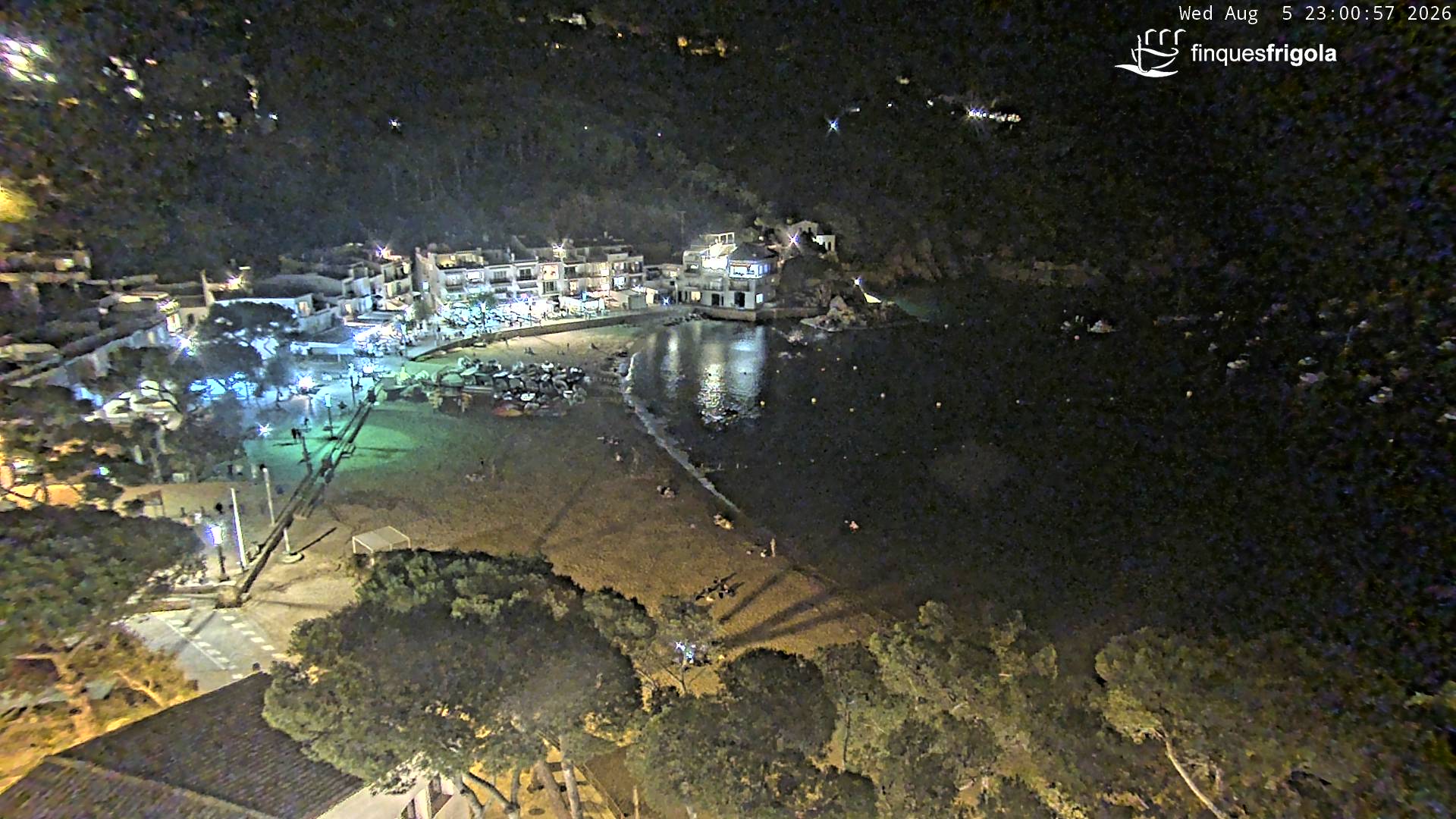 Webcam de Tamariu playa