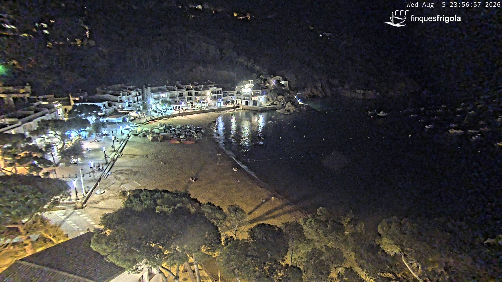 Webcam de Tamariu playa