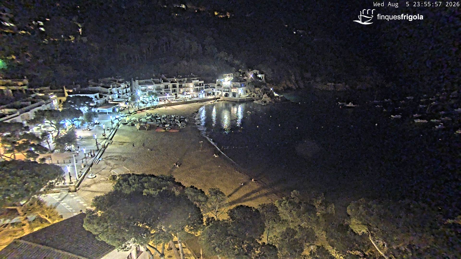 Webcam de Tamariu playa