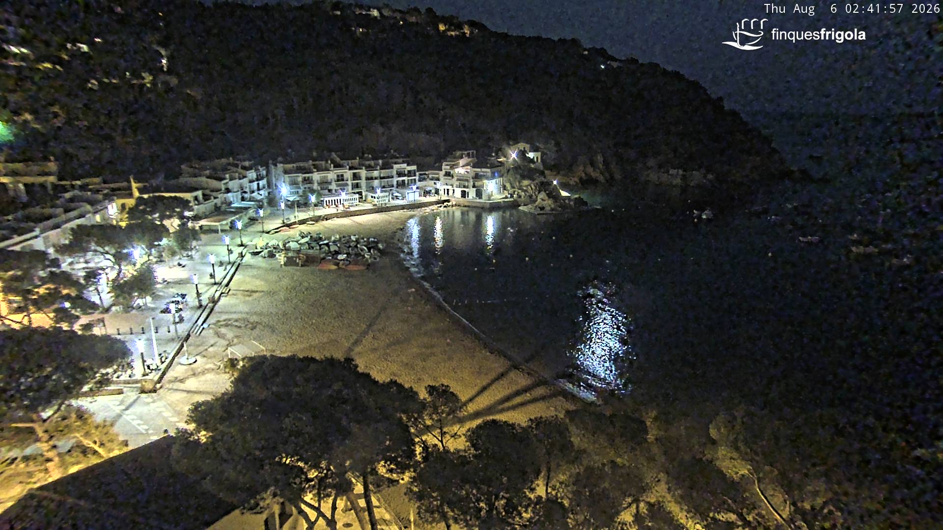 Webcam de Tamariu playa