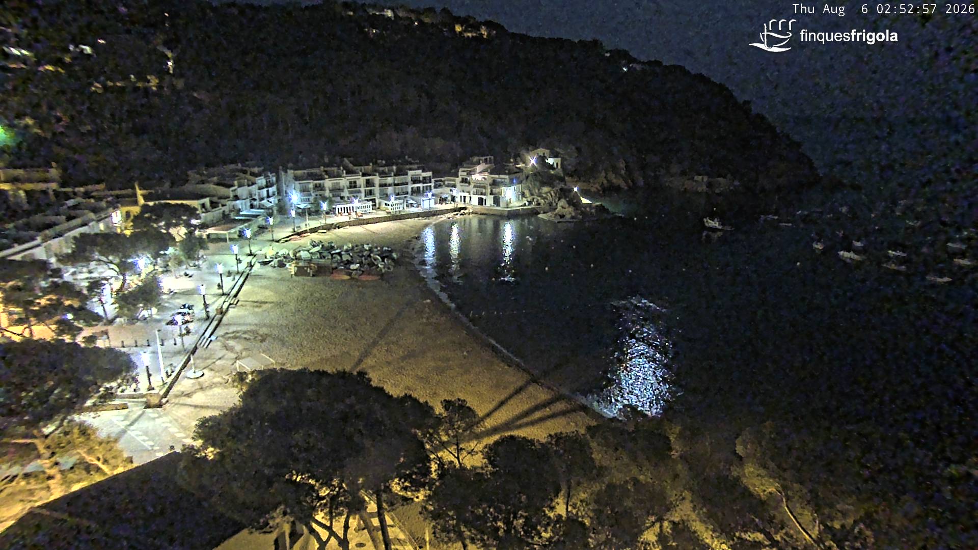 Webcam de Tamariu playa